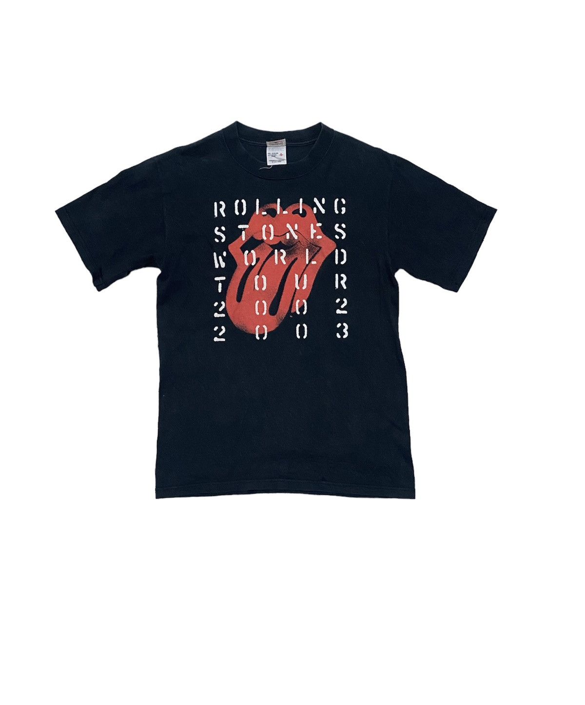 Band Tees Vintage Y2K Rolling stone World Tour 2002/2003 Promo Shirt Size US S / EU 44-46 / 1 - 1 Thumbnail