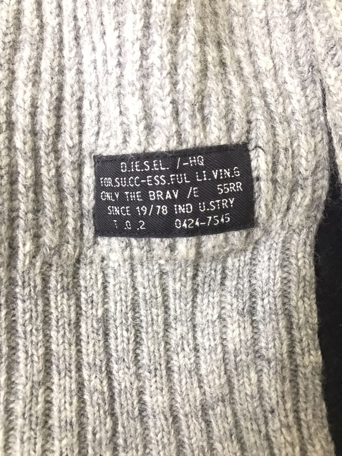 DIESEL.CO “Only The Brave” Knitwear Sweatshirt