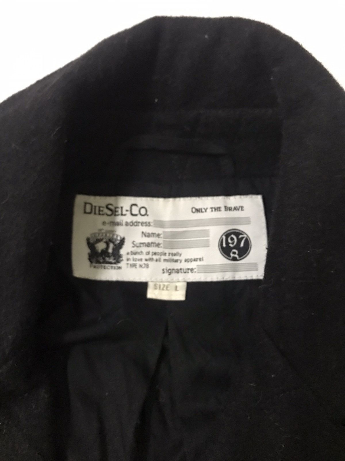 DIESEL.CO “Only The Brave” Knitwear Sweatshirt