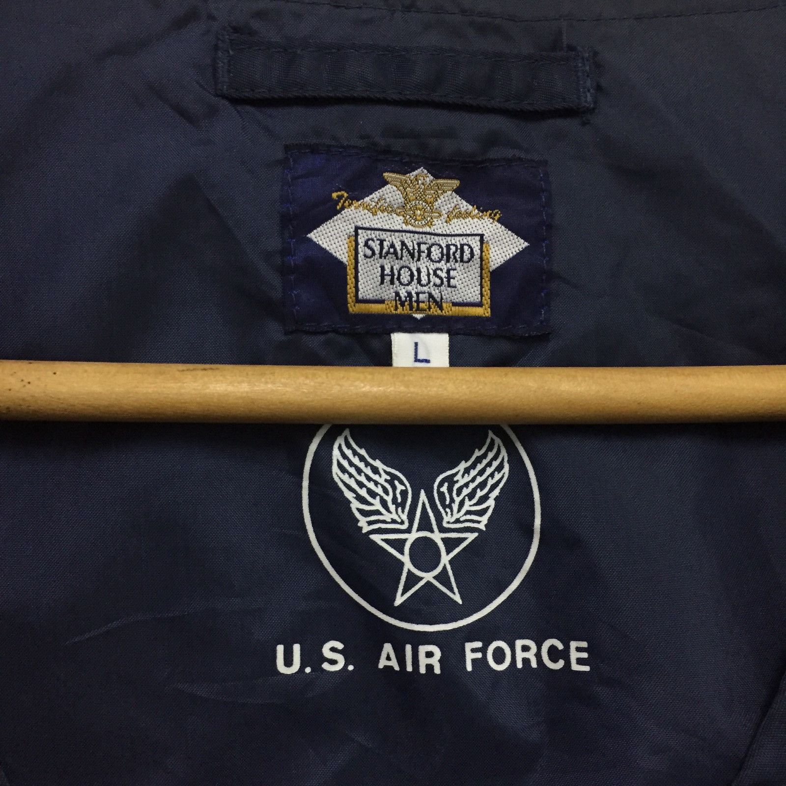 Japanese Brand U.S. AIR FORCE Vest Fashion By Stanford House Men Size US L / EU 52-54 / 3 - 8 Thumbnail