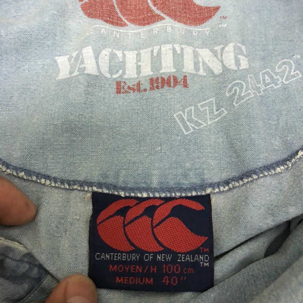 Canterbury of New Zealand Vintage canterburry made in new zealand hoodie jeans Size US L / EU 52-54 / 3 - 11 Thumbnail