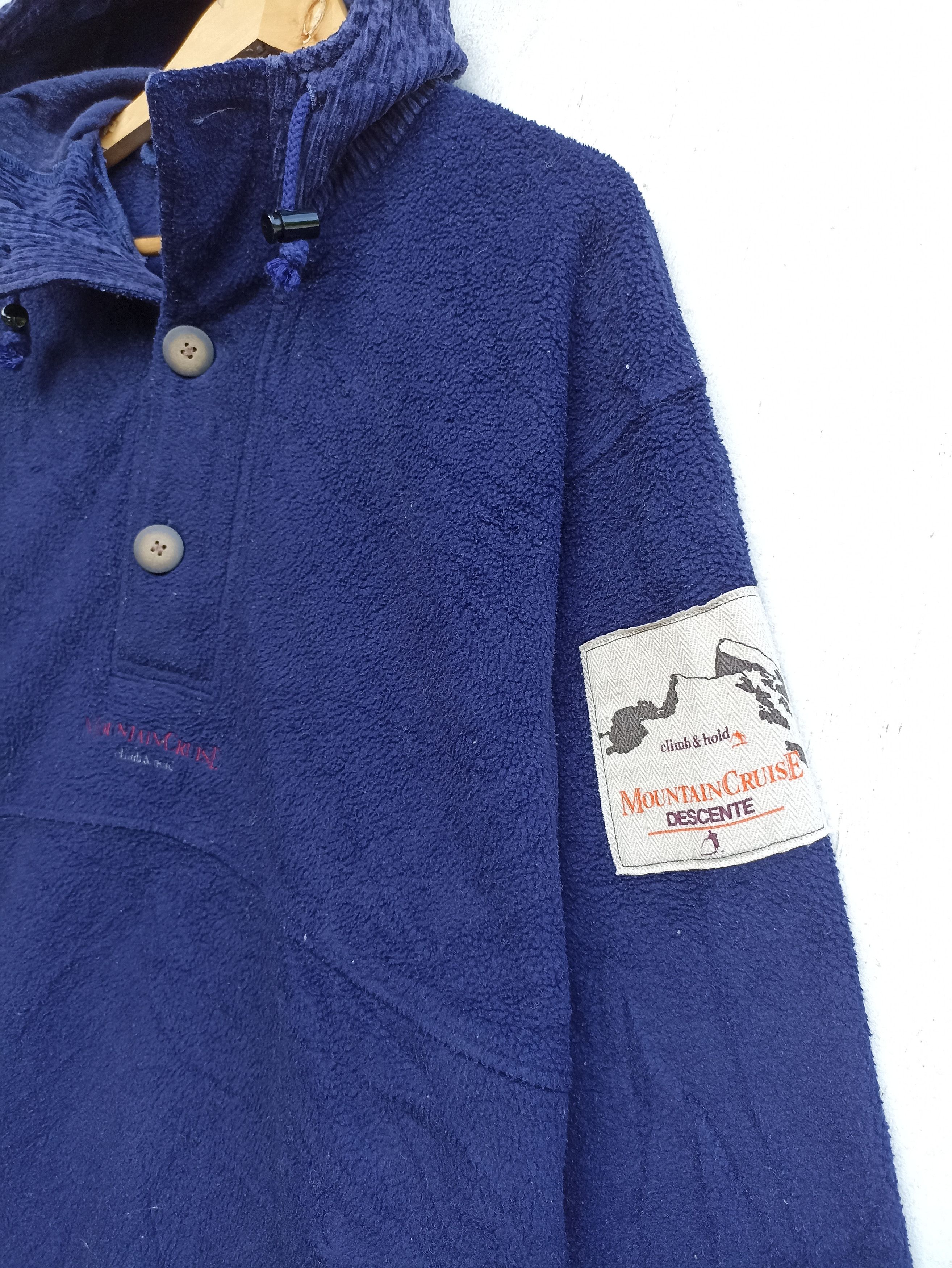 Descente 🔥 Vintage Descente Sweater Hoodies Polartec Mountain Cruise Size US L / EU 52-54 / 3 - 2 Thumbnail