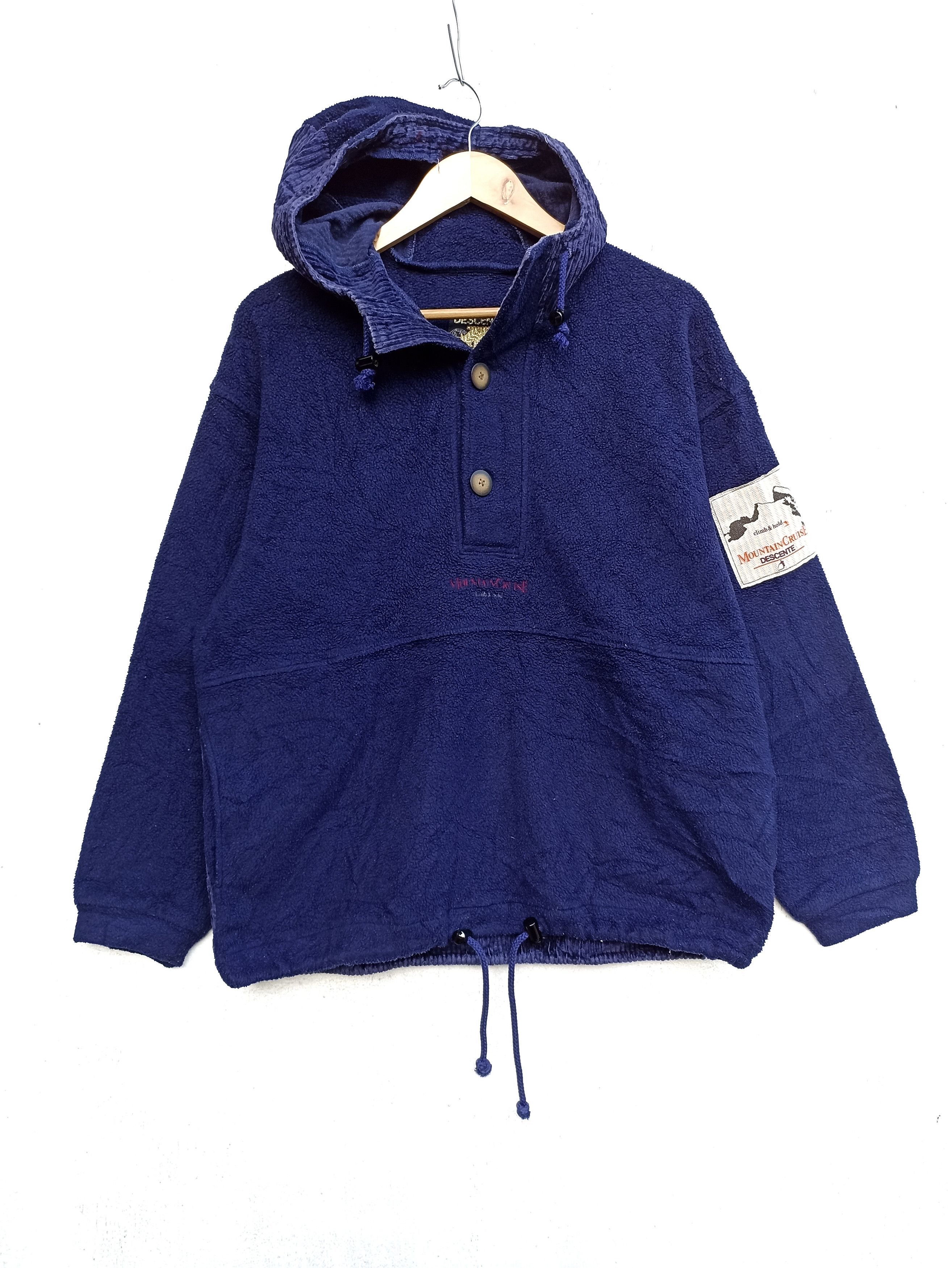 Descente 🔥 Vintage Descente Sweater Hoodies Polartec Mountain Cruise Size US L / EU 52-54 / 3 - 1 Thumbnail