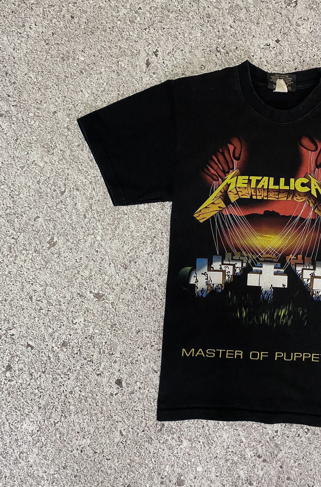 Band Tees × Metallica × Vintage 🔥BEST OFFER🔥 METALLICA MASTER OF PUPPETS ROCK BAND T-SHIRT Size US XS / EU 42 / 0 - 2 Thumbnail