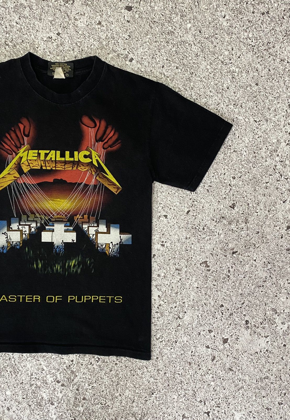 Band Tees × Metallica × Vintage 🔥BEST OFFER🔥 METALLICA MASTER OF PUPPETS ROCK BAND T-SHIRT Size US XS / EU 42 / 0 - 3 Thumbnail