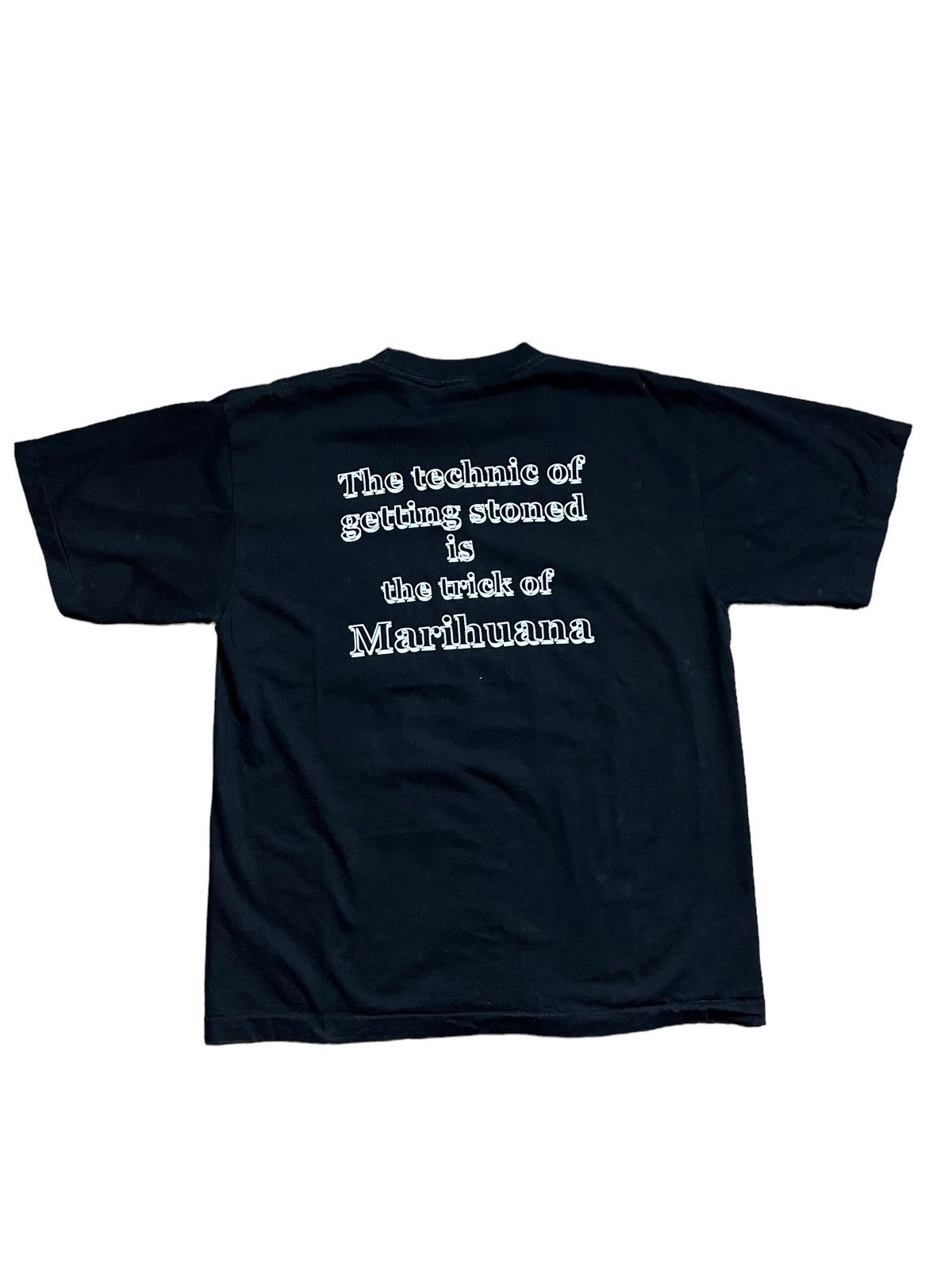 Rap Tees Vintage Open Up With Marijuana T-shirt Weed Stoned 420 Size US L / EU 52-54 / 3 - 2 Thumbnail