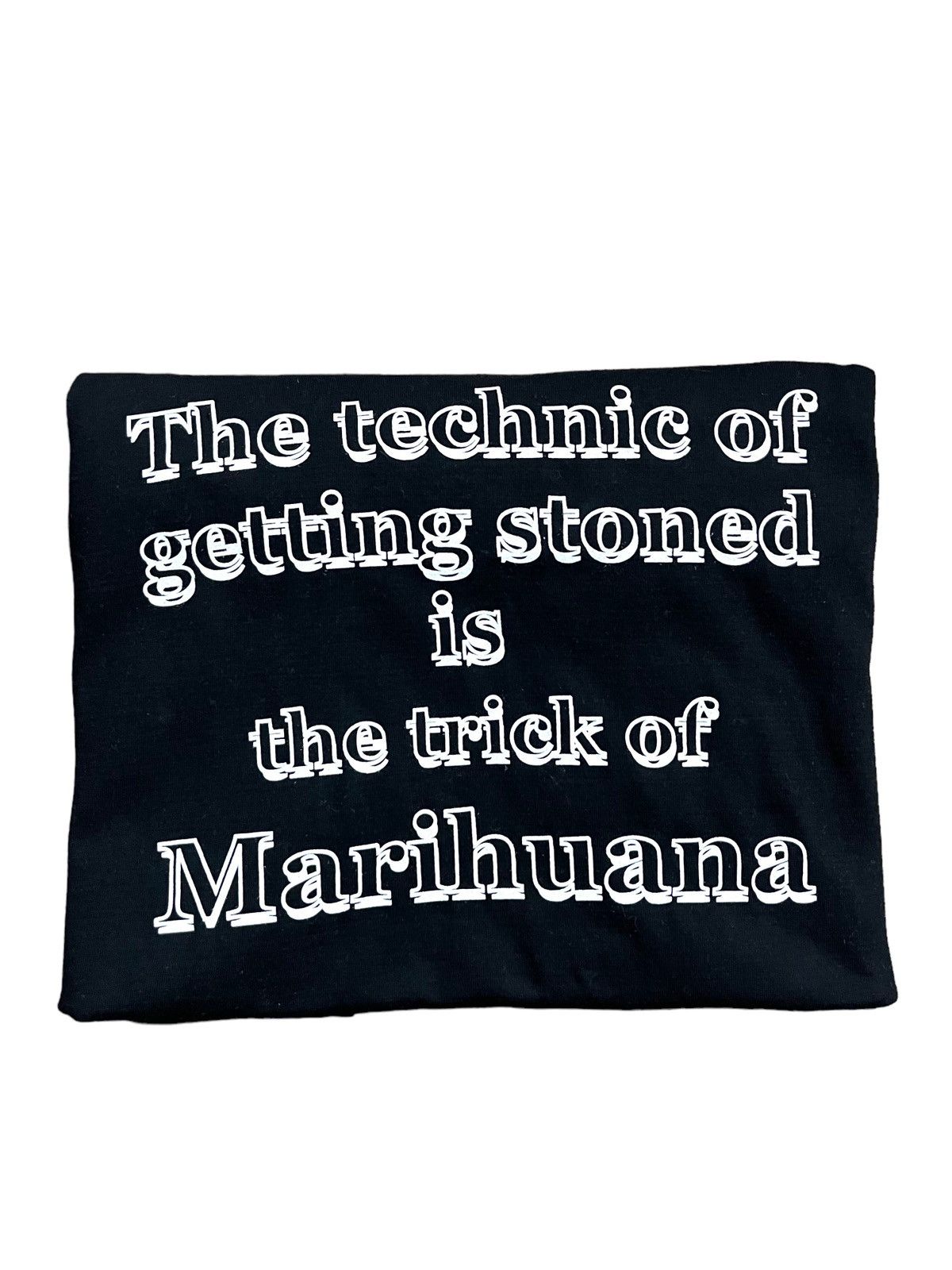 Rap Tees Vintage Open Up With Marijuana T-shirt Weed Stoned 420 Size US L / EU 52-54 / 3 - 9 Thumbnail