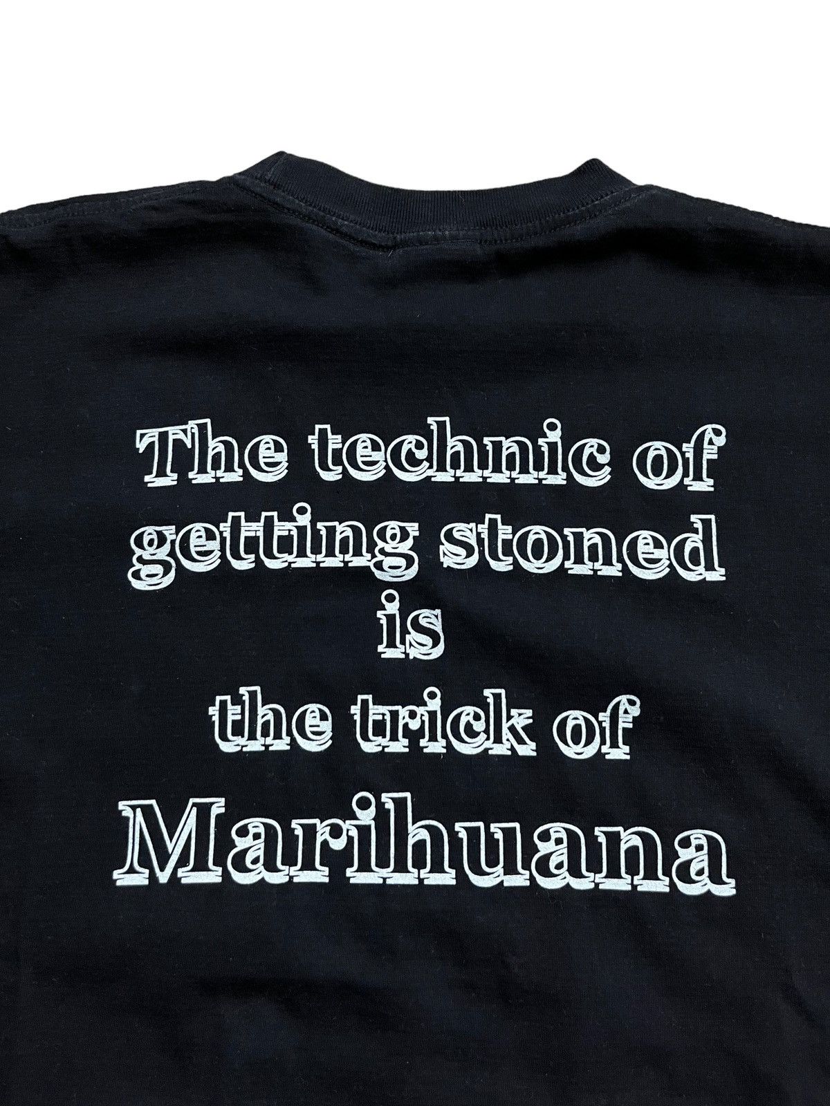 Rap Tees Vintage Open Up With Marijuana T-shirt Weed Stoned 420 Size US L / EU 52-54 / 3 - 8 Thumbnail