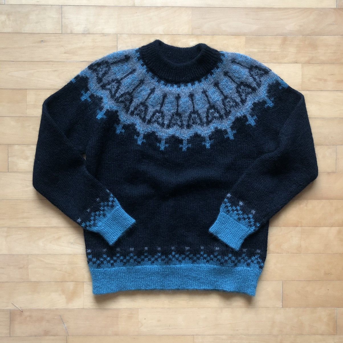 image of Hysteric Glamour Mohair Knit M in Black, Men's (Size Medium)