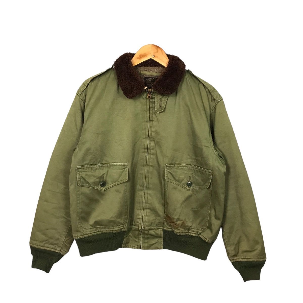 AIR FORCES U.S ARMY X HOUSTON TYPE 10 BOMBER JACKET