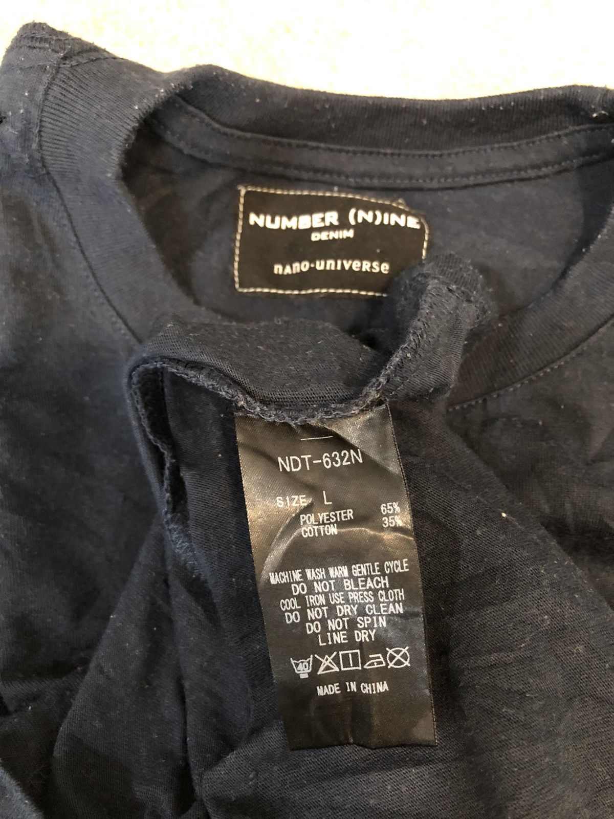 Japanese Brand × NANO universe × Number (N)ine NUMBER NINE X NANO UNIVERSE Size US L / EU 52-54 / 3 - 5 Thumbnail