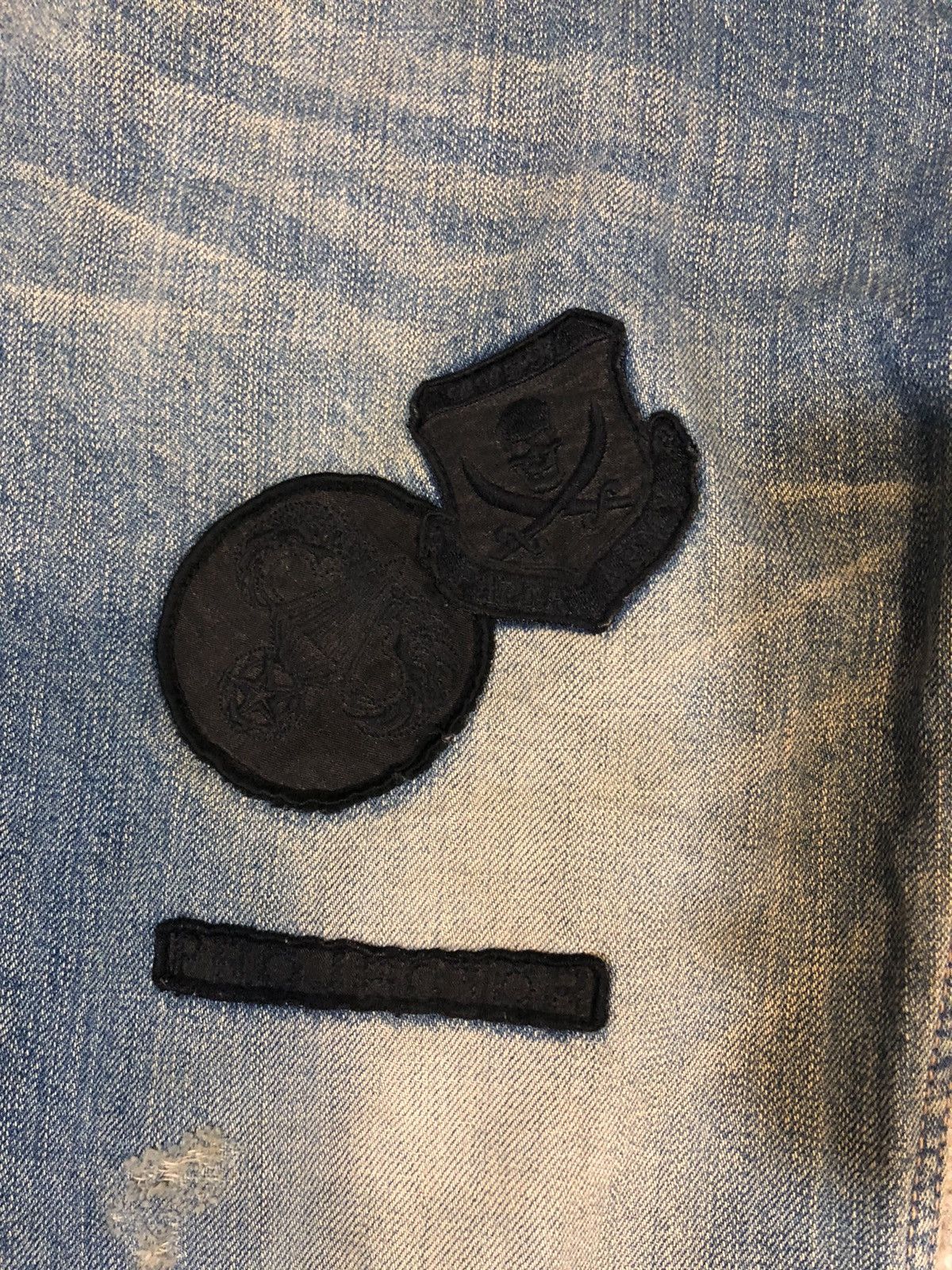 Japanese Brand × PPFM PPFM DISTRESSED SHORT DENIM Size US 32 / EU 48 - 3 Thumbnail
