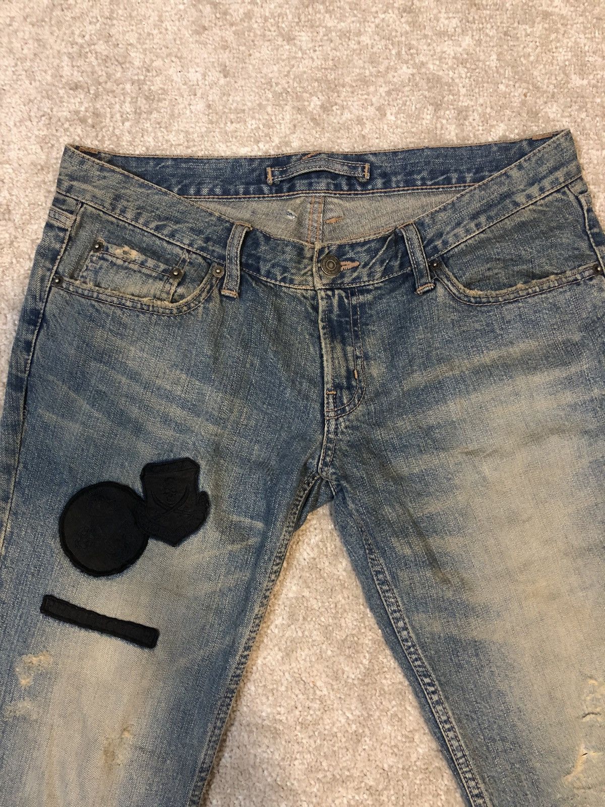 Japanese Brand × PPFM PPFM DISTRESSED SHORT DENIM Size US 32 / EU 48 - 2 Thumbnail