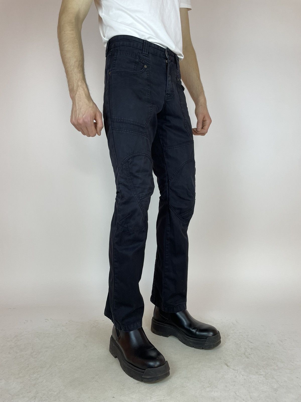 Other David Mayer Biker black Pants Mens size 31 Size US 31 - 5 Thumbnail