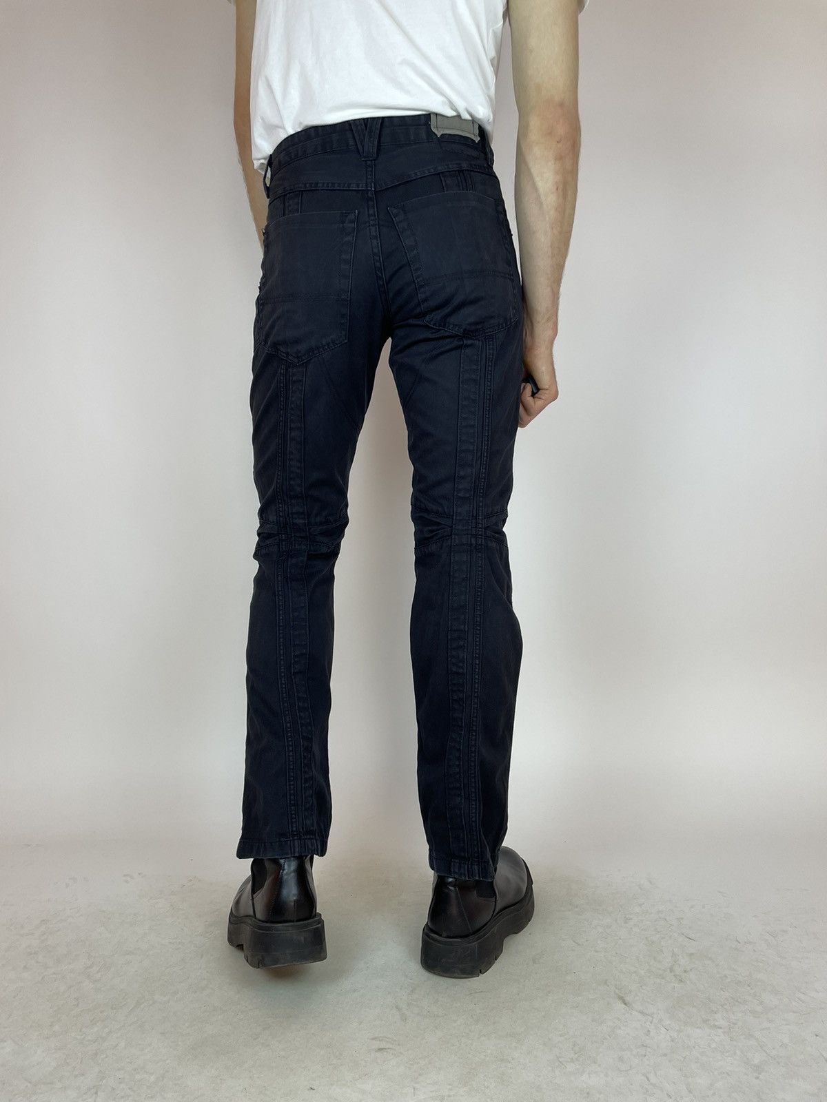 Other David Mayer Biker black Pants Mens size 31 Size US 31 - 9 Thumbnail