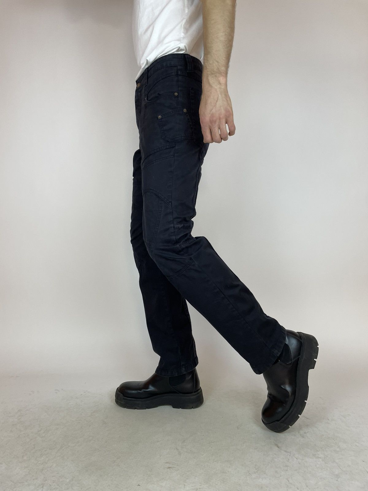 Other David Mayer Biker black Pants Mens size 31 Size US 31 - 7 Thumbnail
