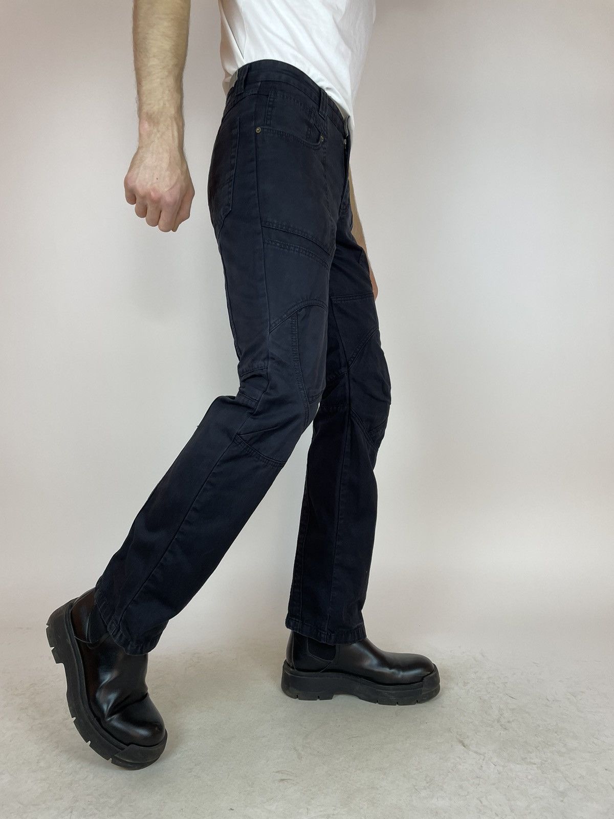 Other David Mayer Biker black Pants Mens size 31 Size US 31 - 6 Thumbnail