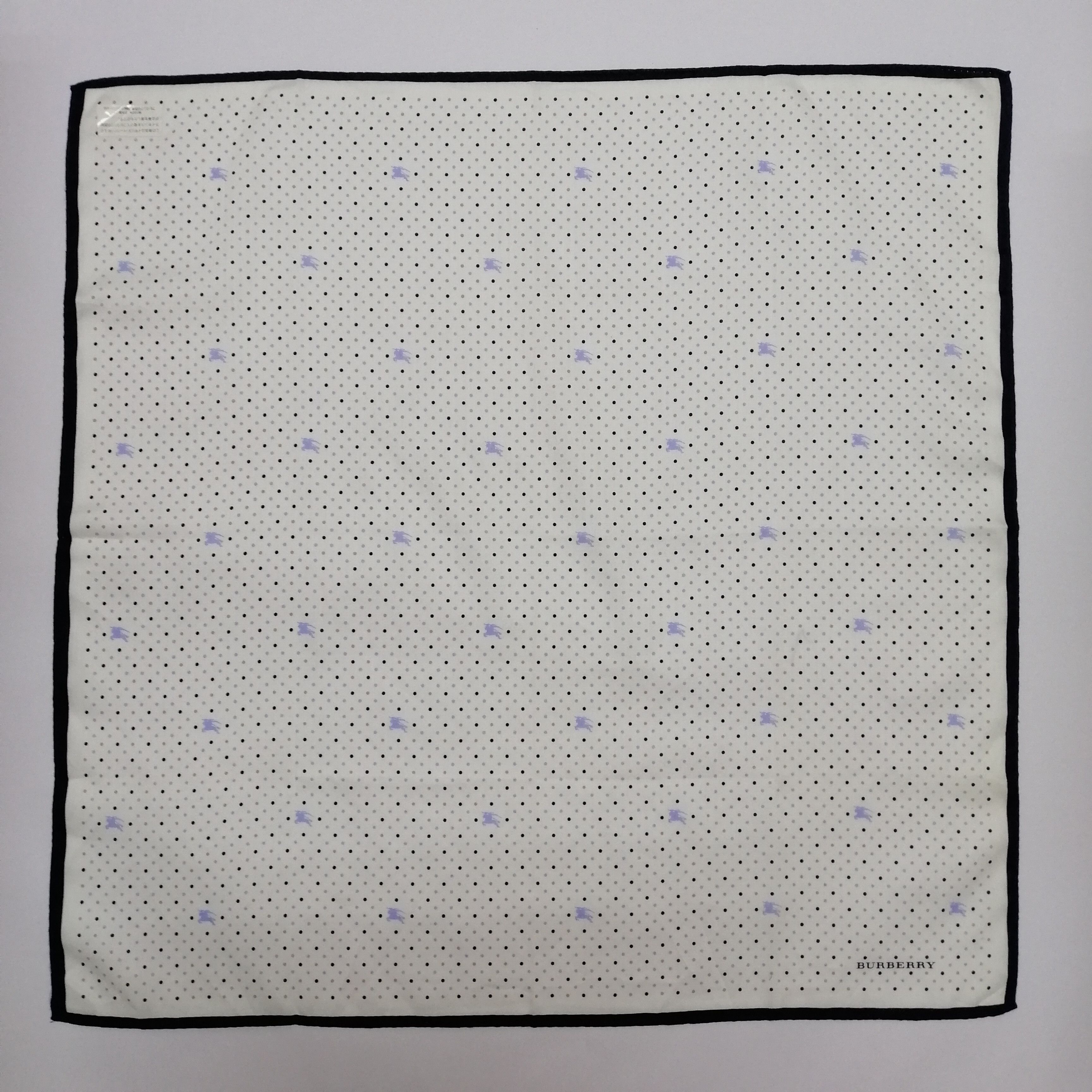 Burberry × Vintage BURBERRY Handkerchief/Neckerchief/Bandana-KD1022 Size ONE SIZE - 2 Thumbnail