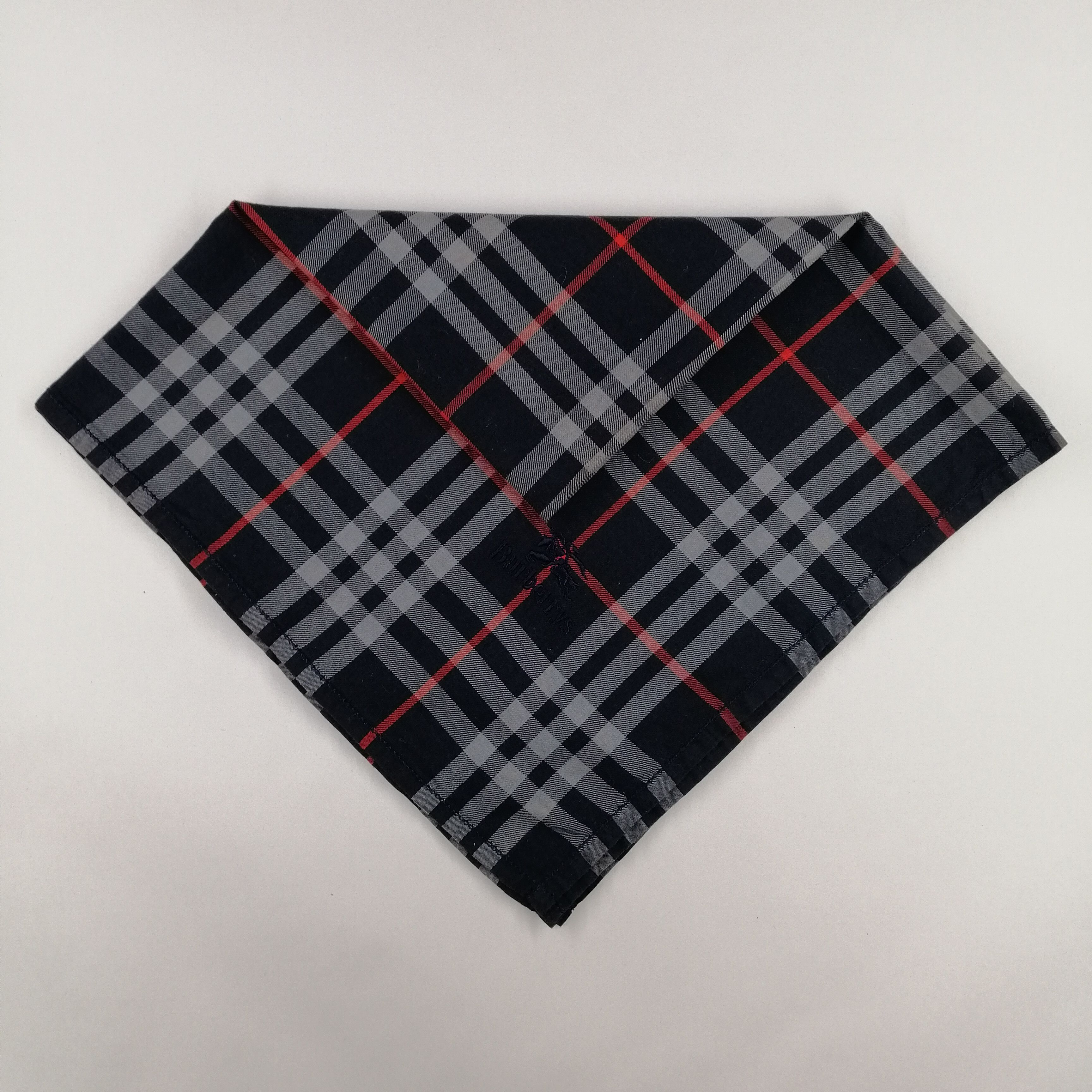 Burberry × Vintage BURBERRY Handkerchief/Neckerchief/Bandana-KD1021 Size ONE SIZE - 3 Thumbnail