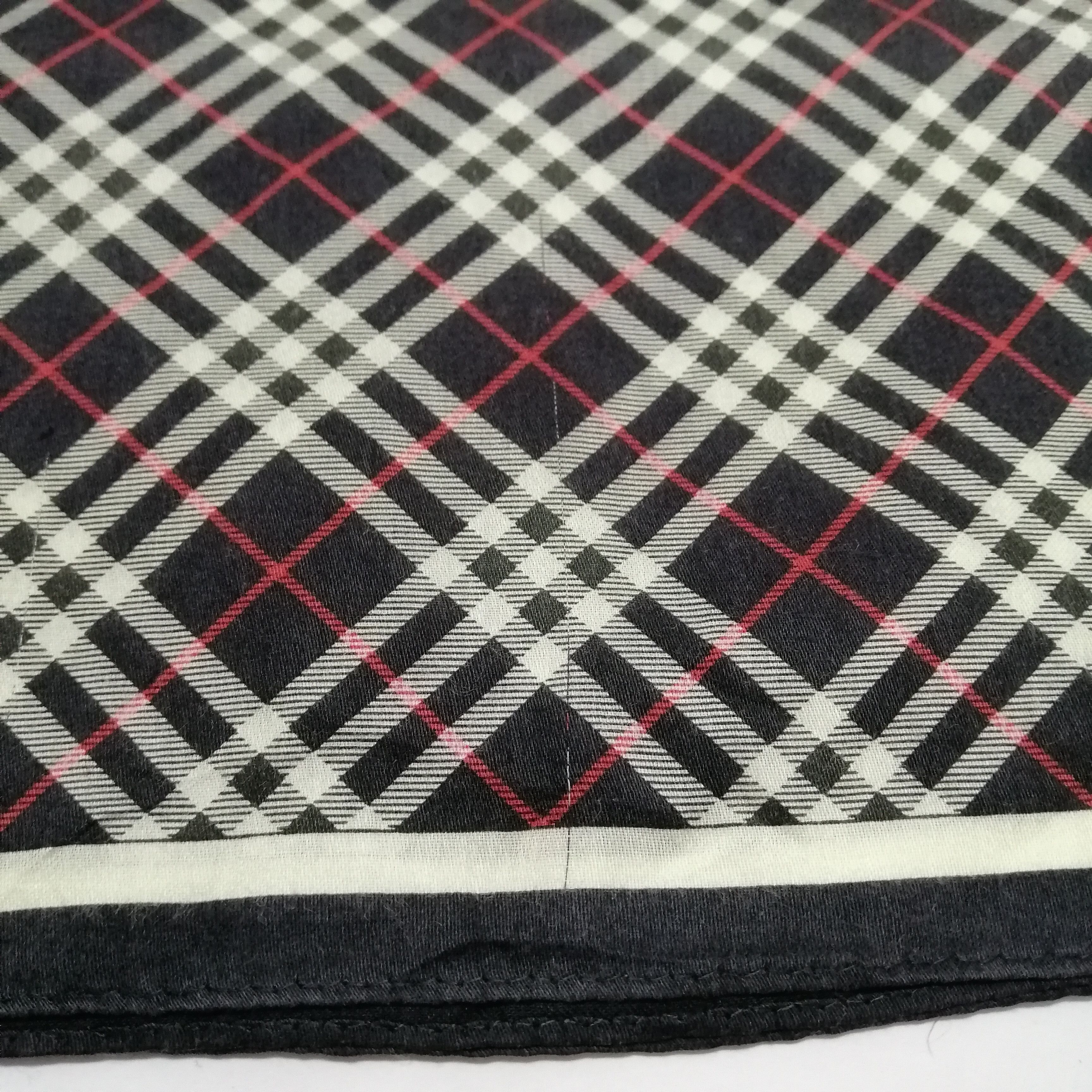 Burberry × Vintage BURBERRY Handkerchief/Neckerchief/Bandana-KD1023 Size ONE SIZE - 3 Thumbnail