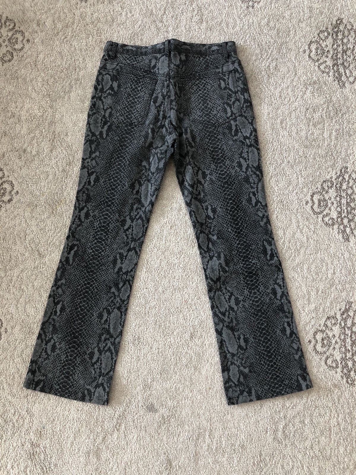 Hysteric Glamour × Japanese Brand J.SECRET.B PYTHONS SKINS HYSTERIC GLAMOUR INSPIRED PANTS Size US 31 - 6 Thumbnail