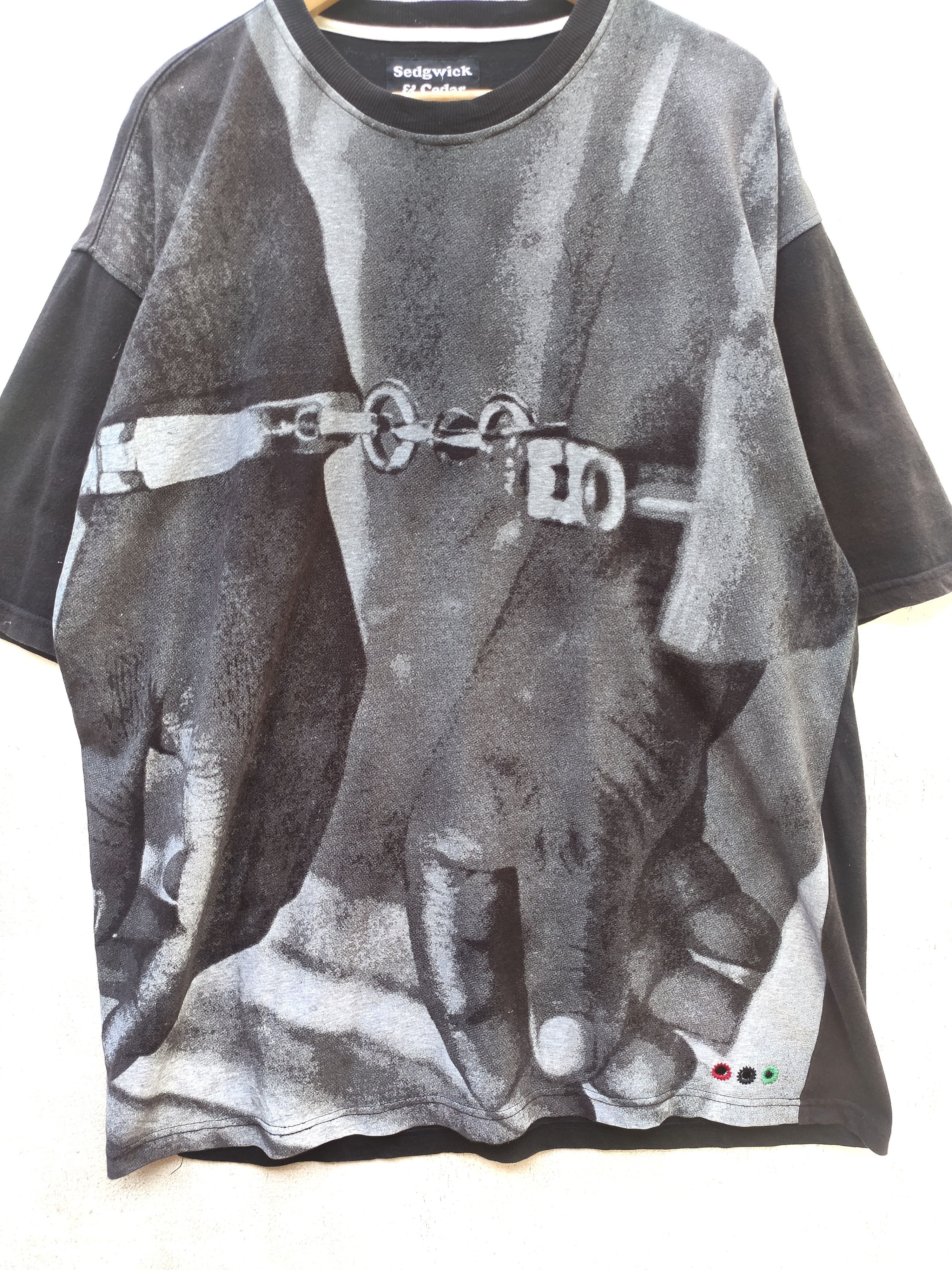 Japanese Brand 🔥 Sedgwick & Cedar Vintage Clothing Co t shirt full print Size US XXL / EU 58 / 5 - 3 Thumbnail