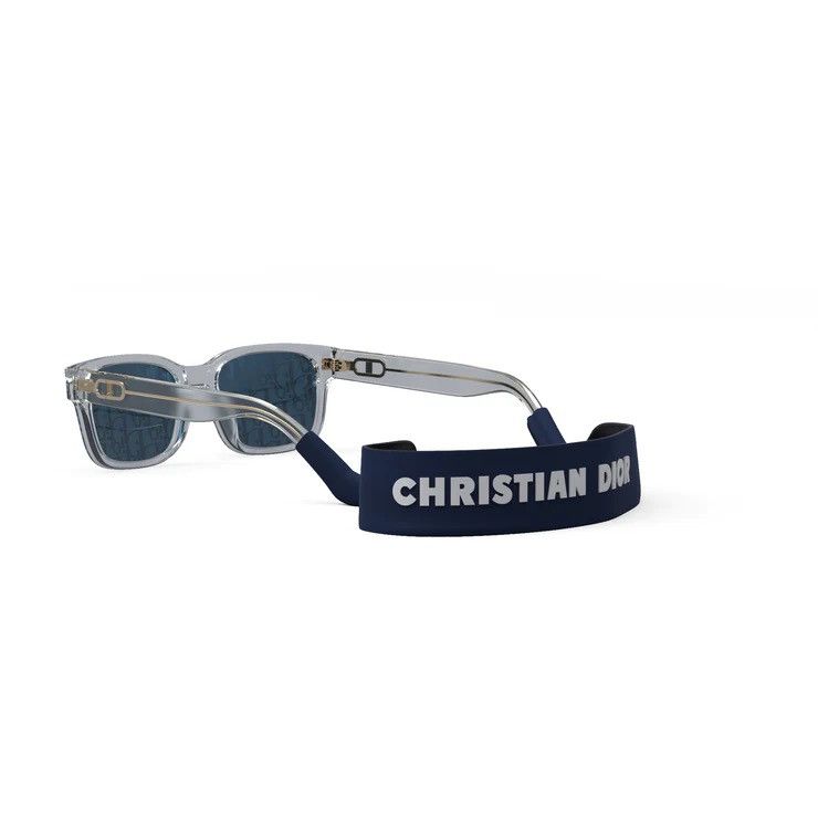 Dior Dior 40030 Clear Wayfarer Sunglasses with Dior print Size ONE SIZE - 2 Thumbnail
