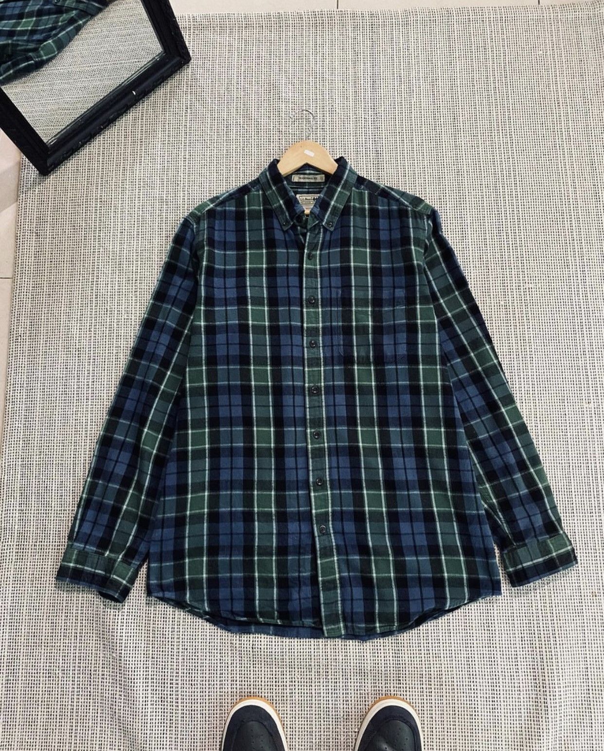LL BEAN FLANNEL