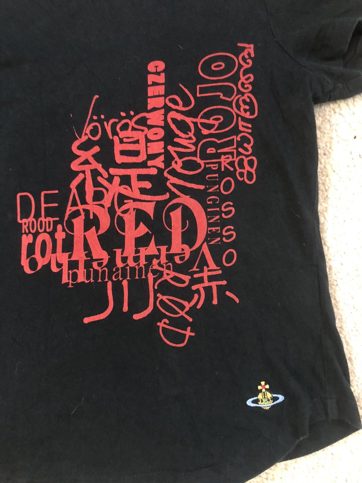 Designer × Vintage × Vivienne Westwood Vintage Kids Vivienne Westwood Tees Size US M / EU 48-50 / 2 - 2 Thumbnail