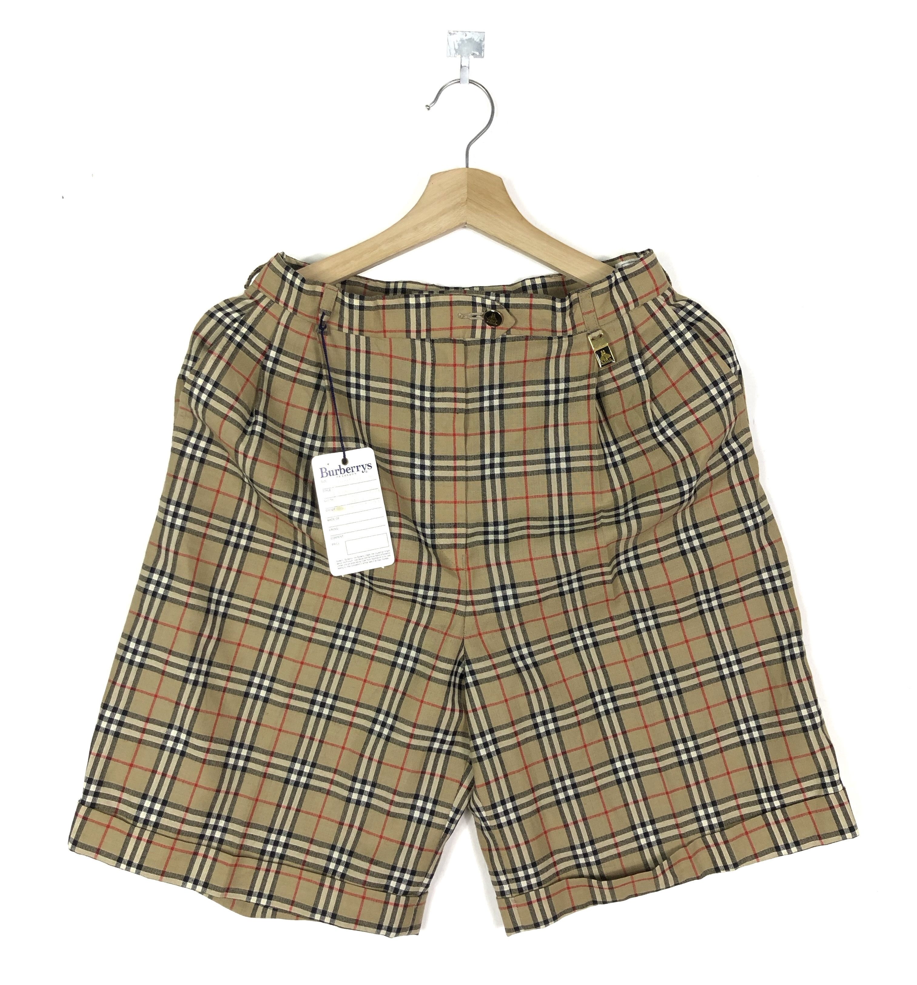 image of 80’S England Made Burberrys Hannah Wool Short in Brown, Women's (Size 27)