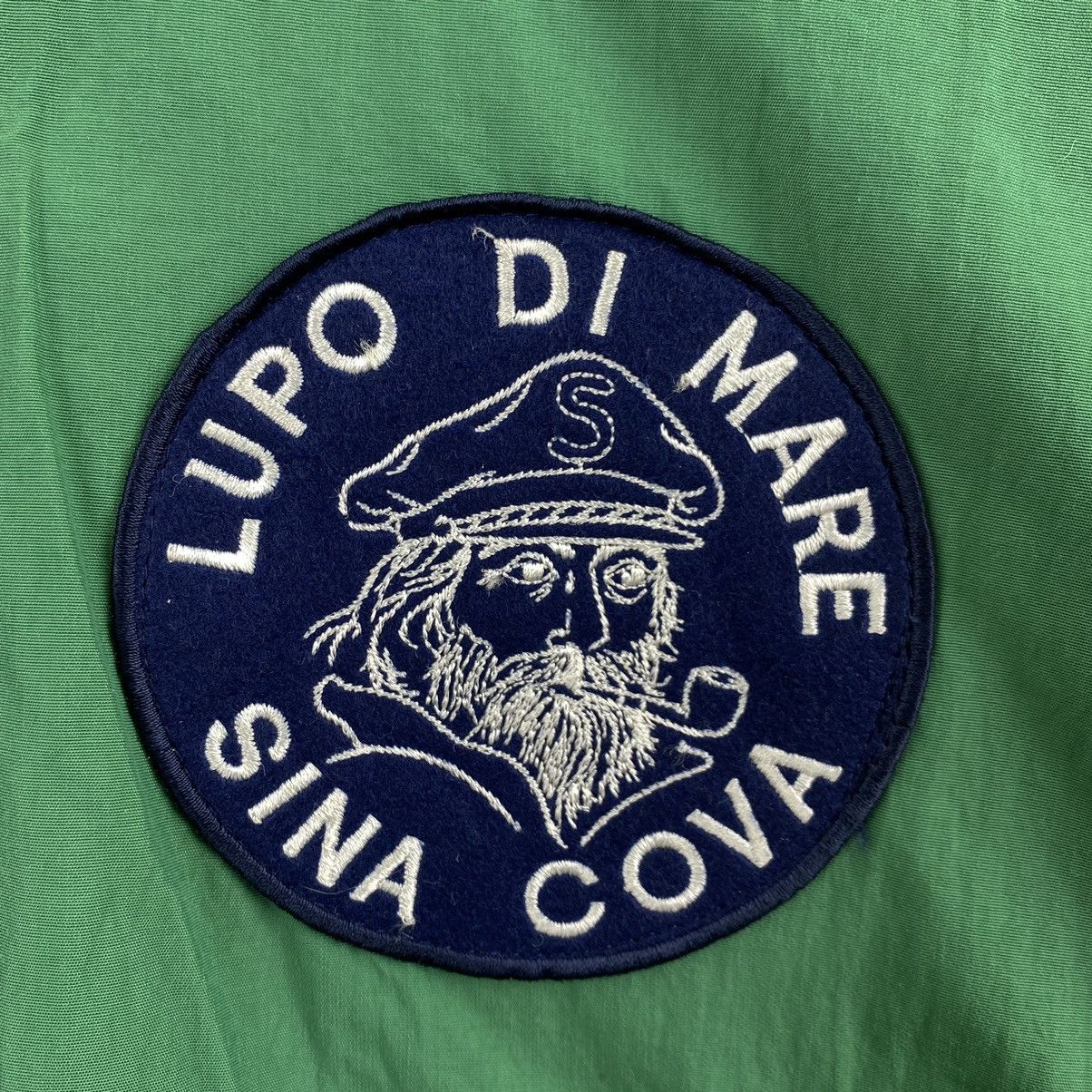 Vintage SINA COVA LUPO Di Mare Reversible Marine Sailing Embroidered Size US M / EU 48-50 / 2 - 5 Thumbnail