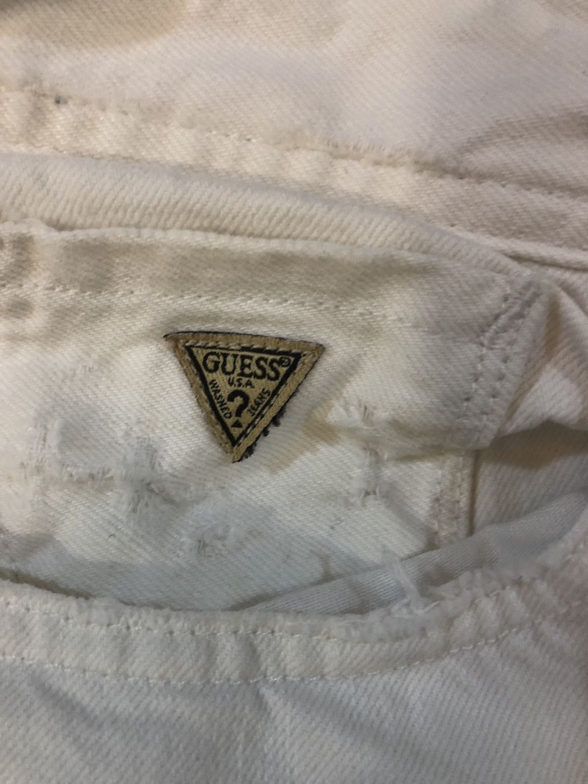 Guess Guess Distressed Denim jeans Size US 33 - 6 Thumbnail