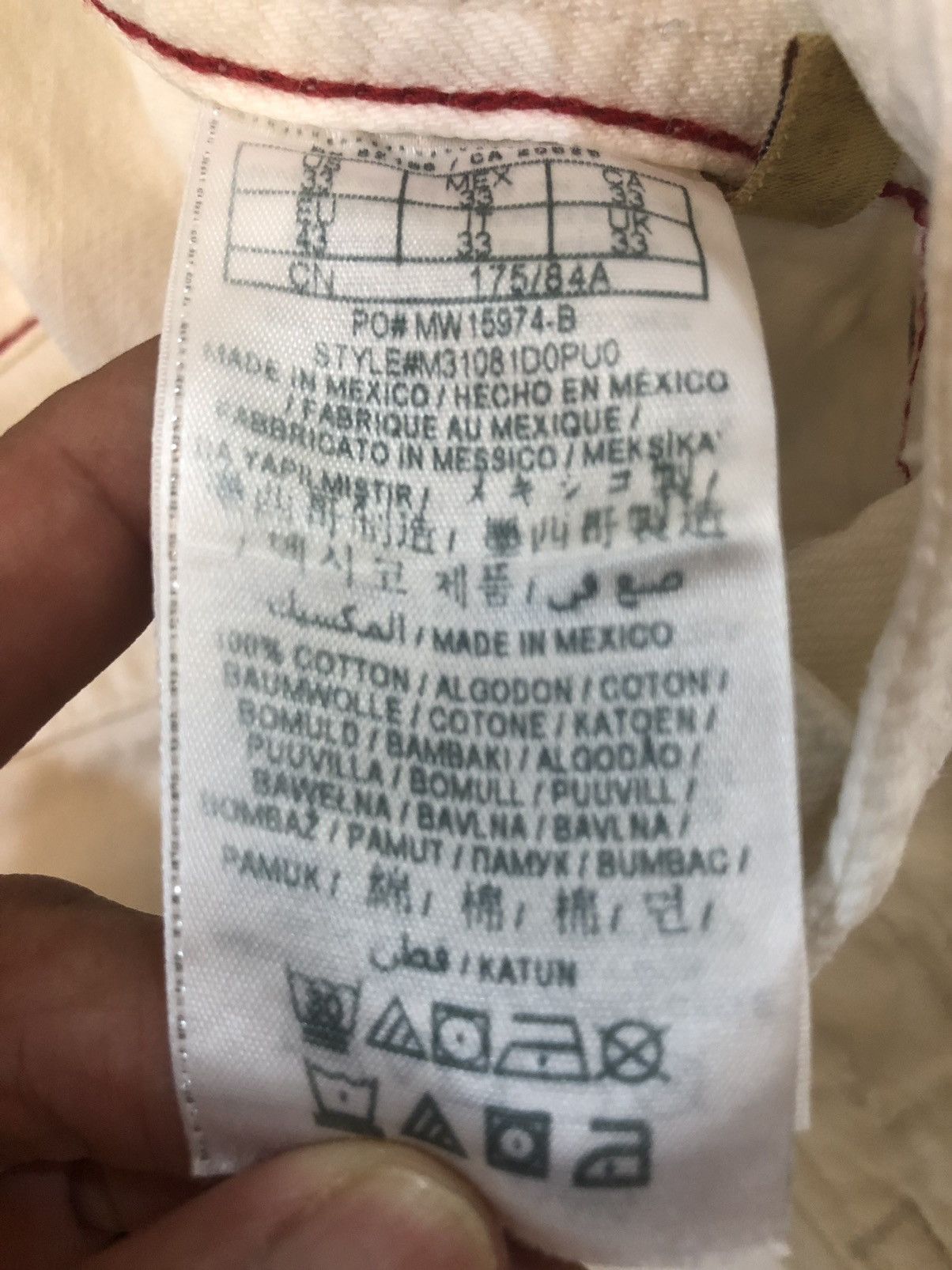 Guess Guess Distressed Denim jeans Size US 33 - 8 Thumbnail
