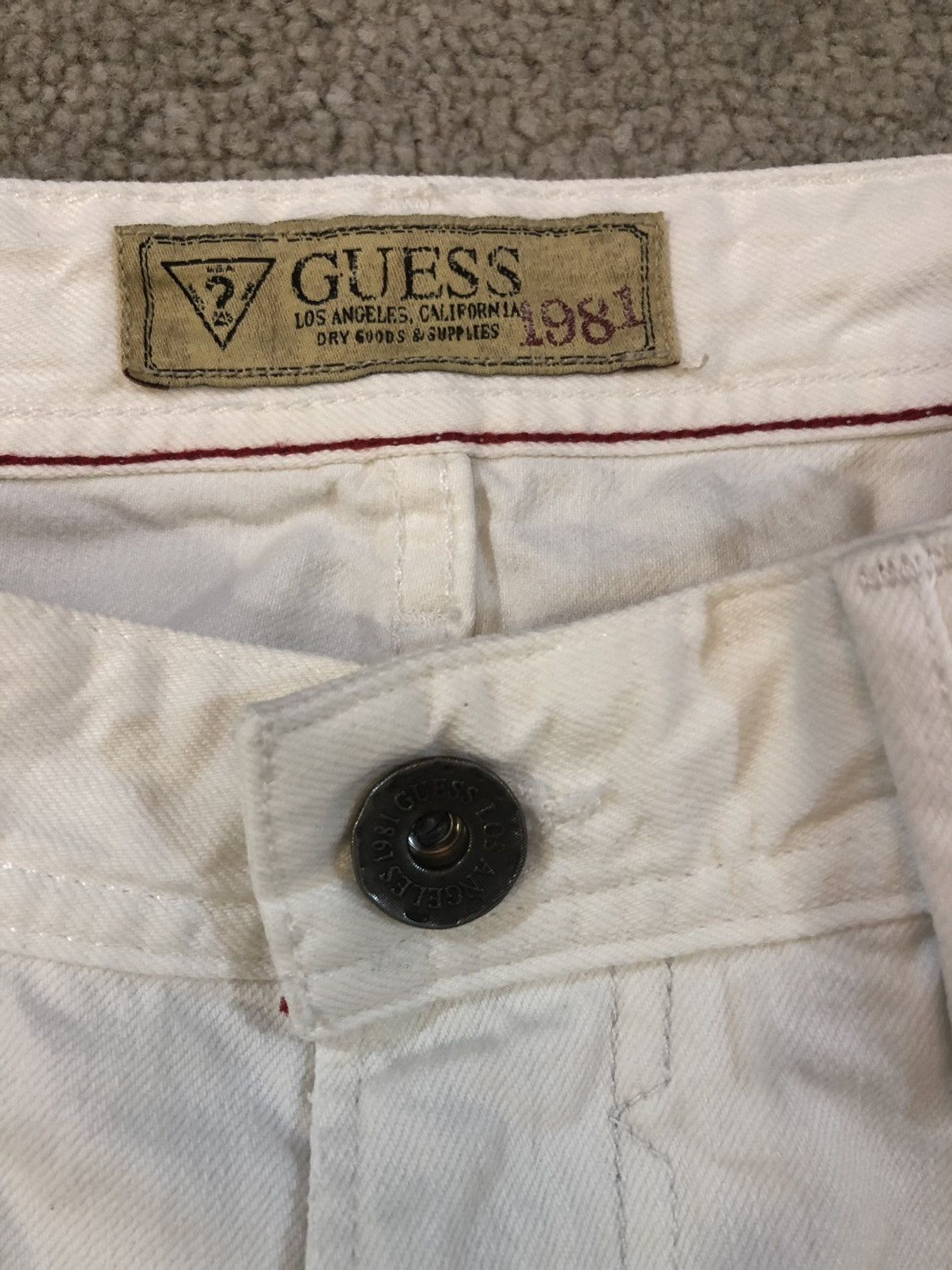 Guess Guess Distressed Denim jeans Size US 33 - 5 Thumbnail