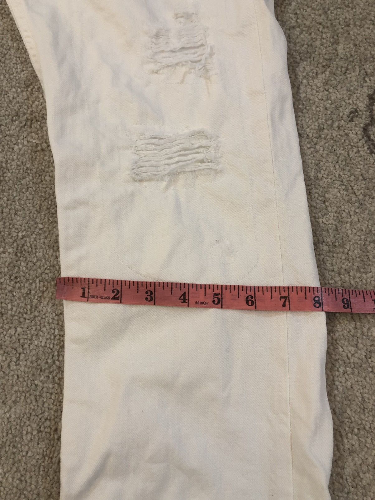 Guess Guess Distressed Denim jeans Size US 33 - 14 Thumbnail