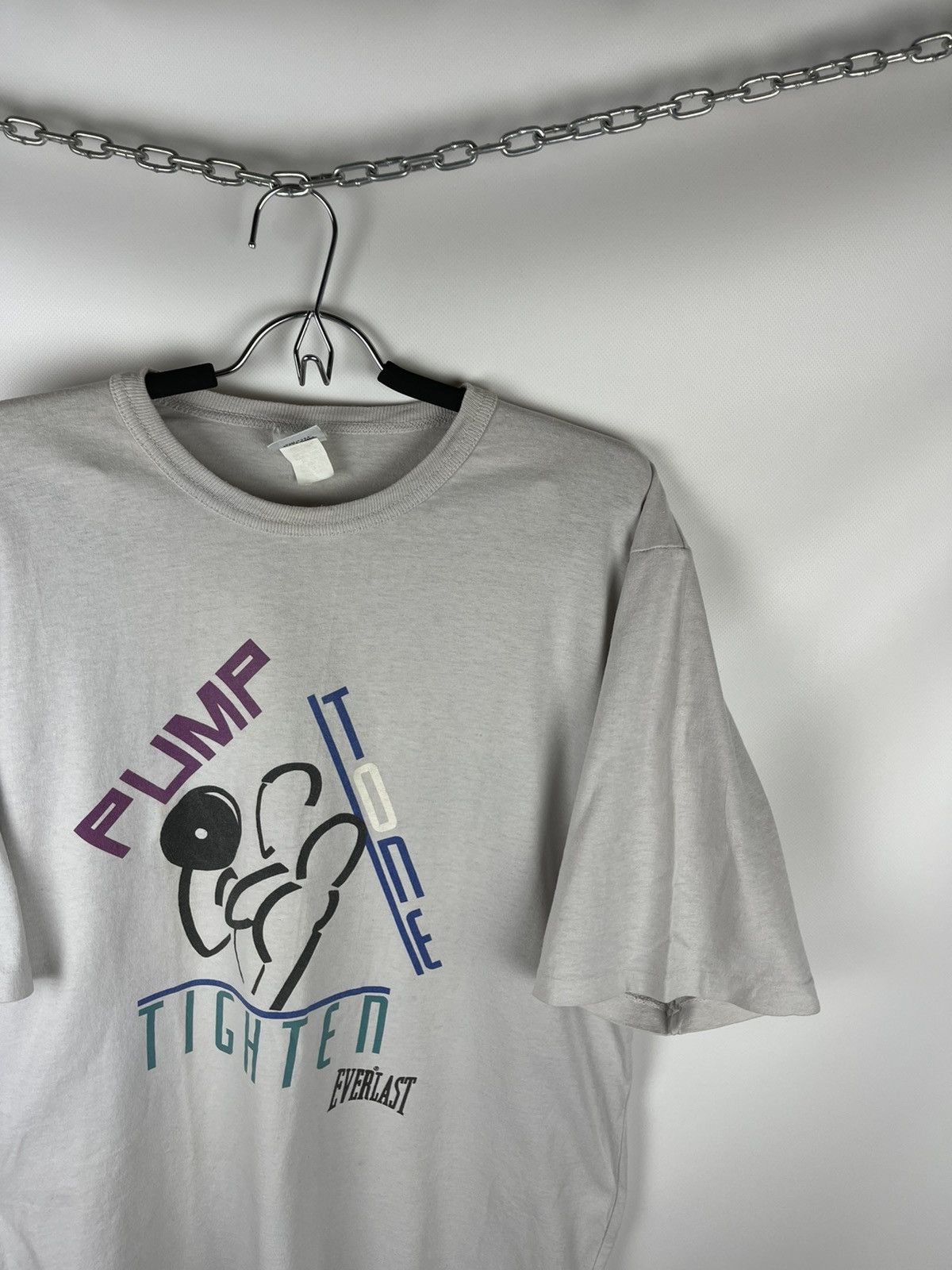Everlast × Vintage Everlast vintage 90s “ pump tone tighten” made in USA tee Size US XL / EU 56 / 4 - 3 Thumbnail