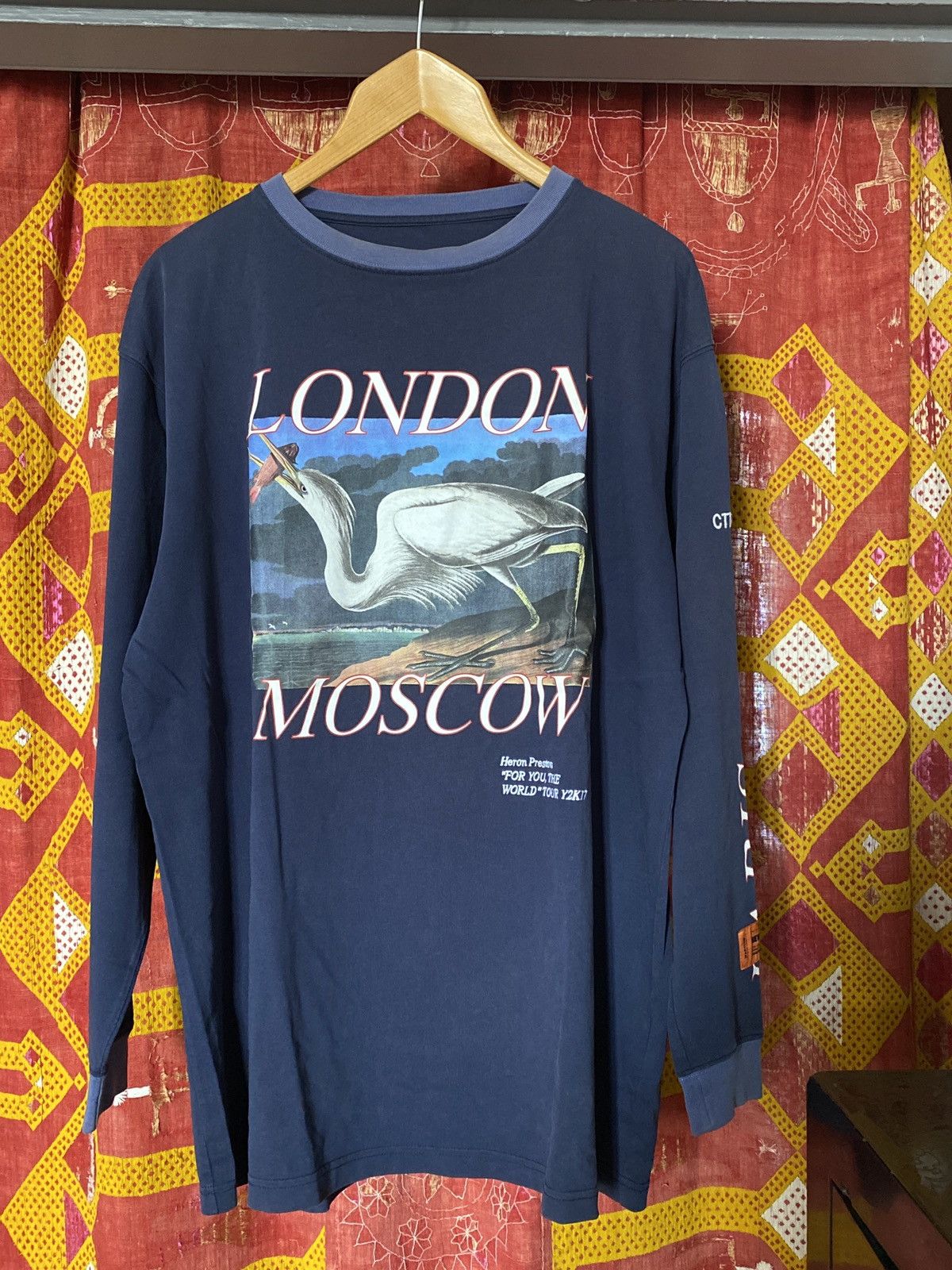 Heron Preston Heron Preston for you the world tour Longsleeve Size US L / EU 52-54 / 3 - 1 Thumbnail