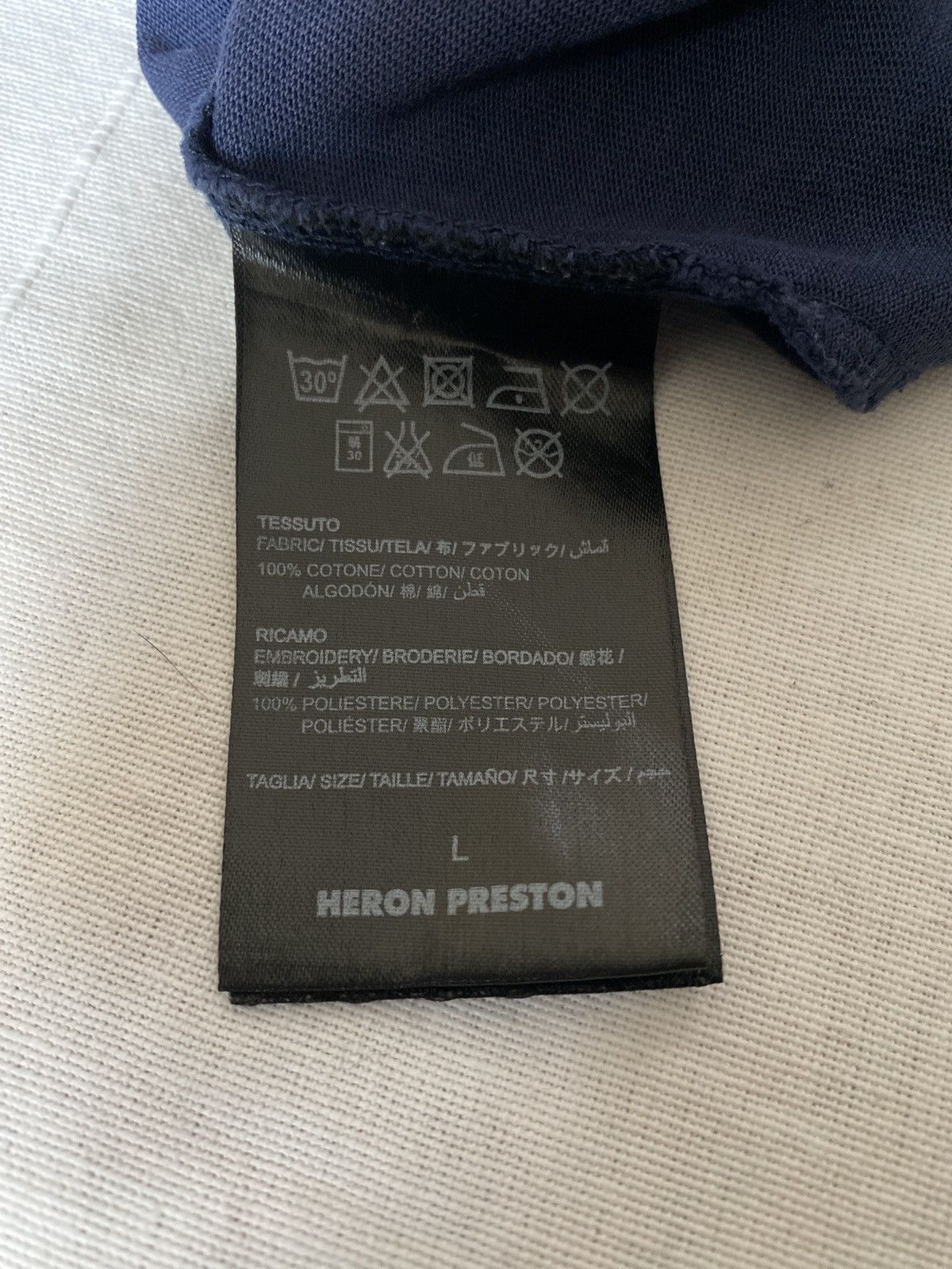 Heron Preston Heron Preston for you the world tour Longsleeve Size US L / EU 52-54 / 3 - 6 Thumbnail