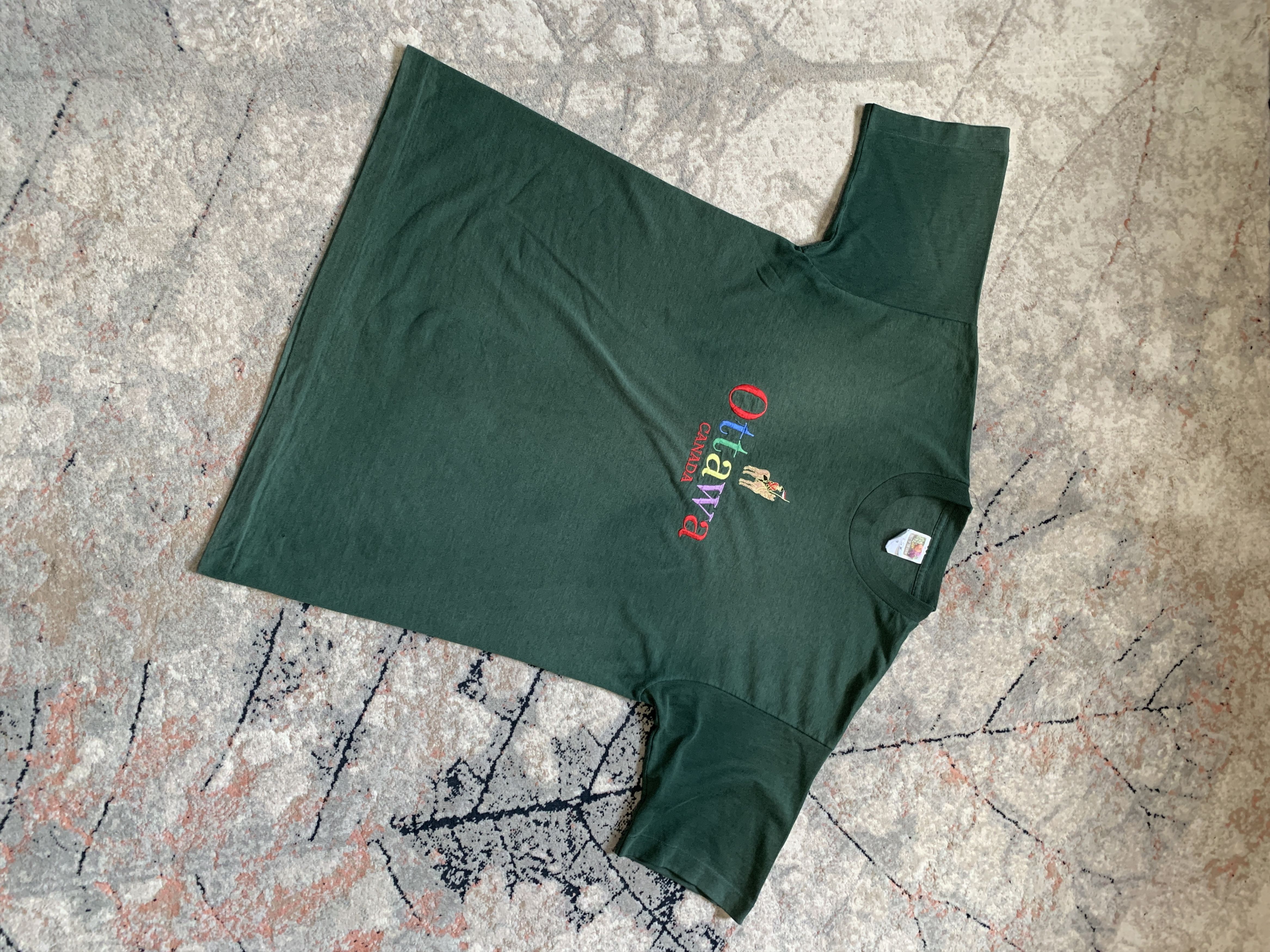 Fruit Of The Loom × Vintage Ottawa Canada Vintage T-Shirt Size US L / EU 52-54 / 3 - 2 Thumbnail
