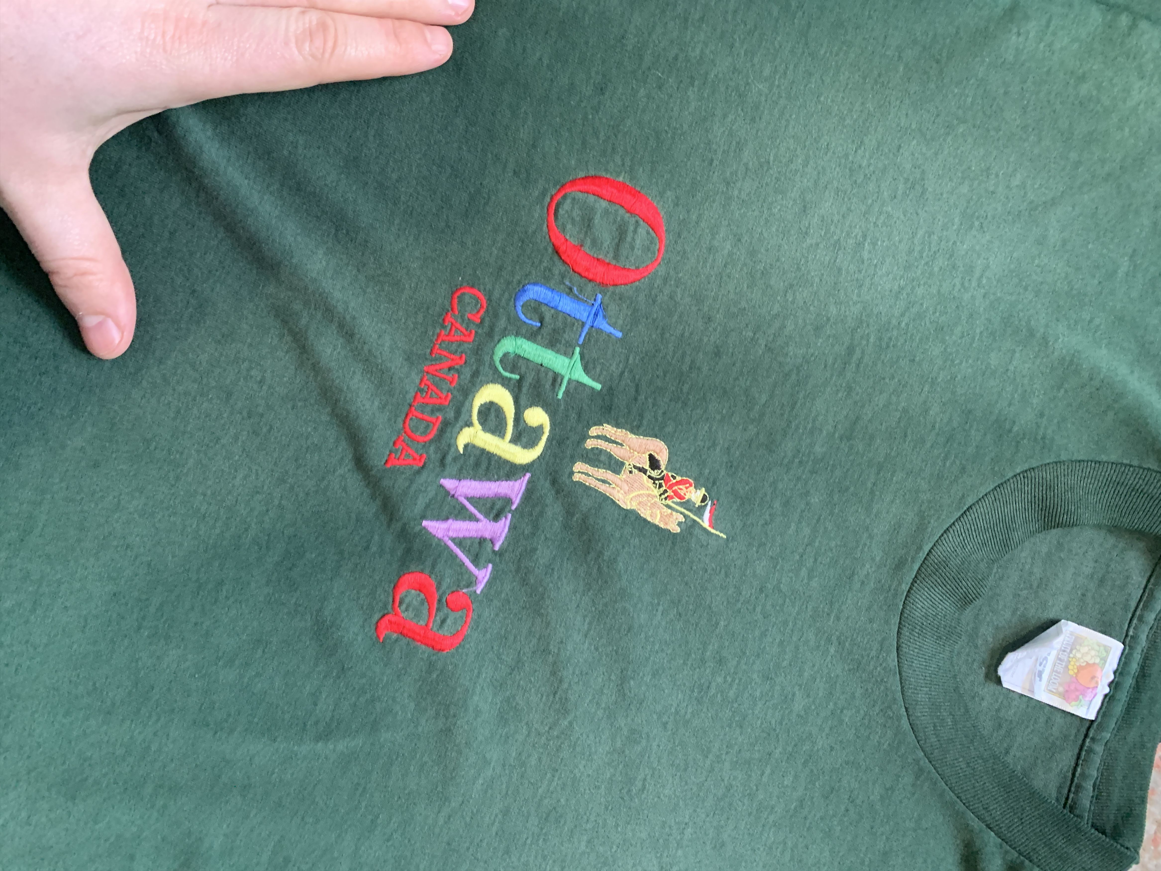 Fruit Of The Loom × Vintage Ottawa Canada Vintage T-Shirt Size US L / EU 52-54 / 3 - 8 Thumbnail