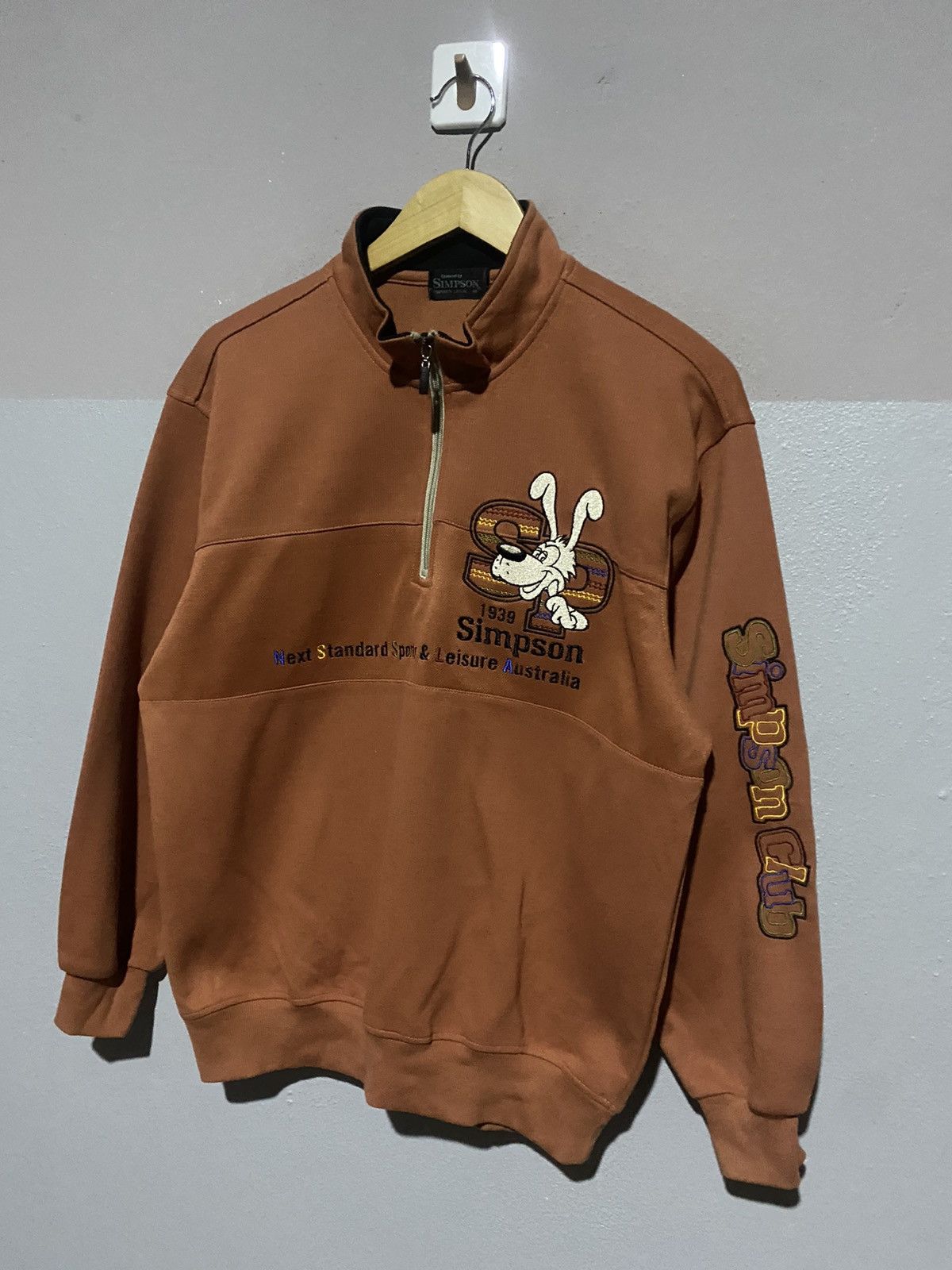 Vintage 🔥SALE🔥SIMPSON SPORT CASUAL PULLOVER Size US M / EU 48-50 / 2 - 2 Thumbnail