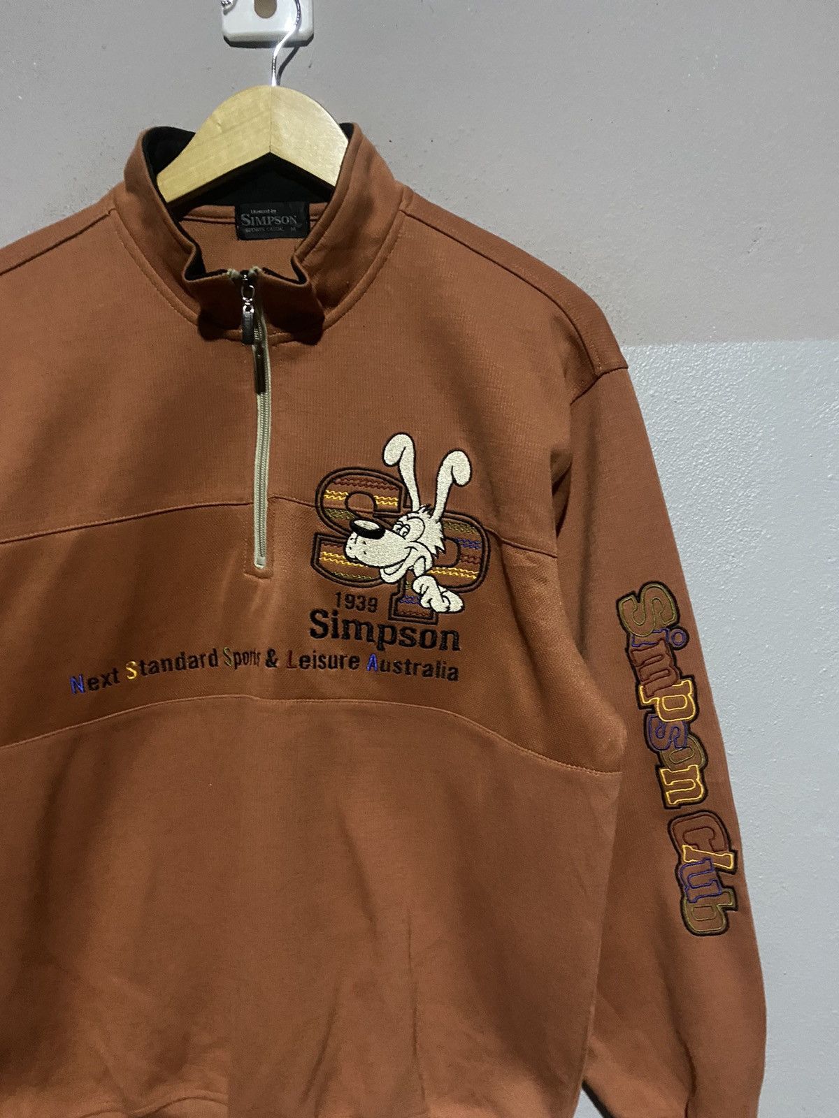 Vintage 🔥SALE🔥SIMPSON SPORT CASUAL PULLOVER Size US M / EU 48-50 / 2 - 3 Thumbnail