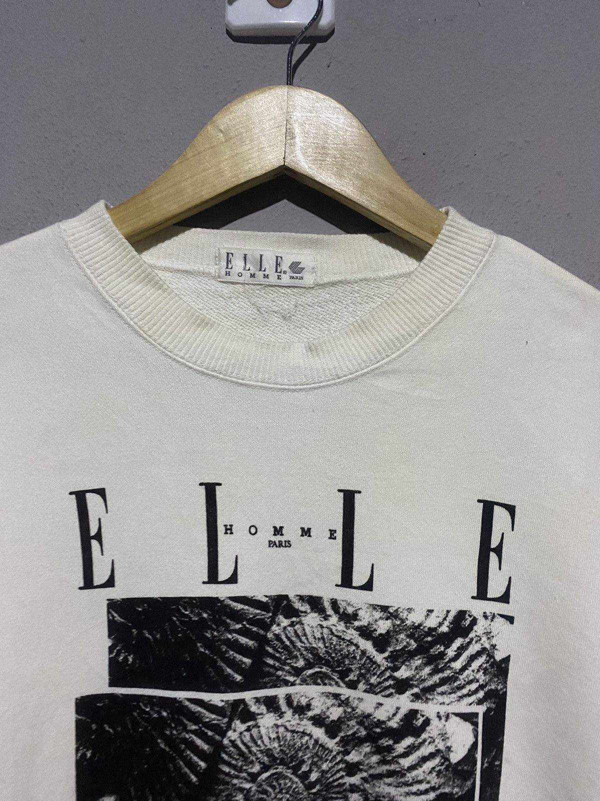 Designer × Japanese Brand 🔥SALE🔥ELLE HOMME PARIS SWEATSHIRT Size US L / EU 52-54 / 3 - 5 Thumbnail