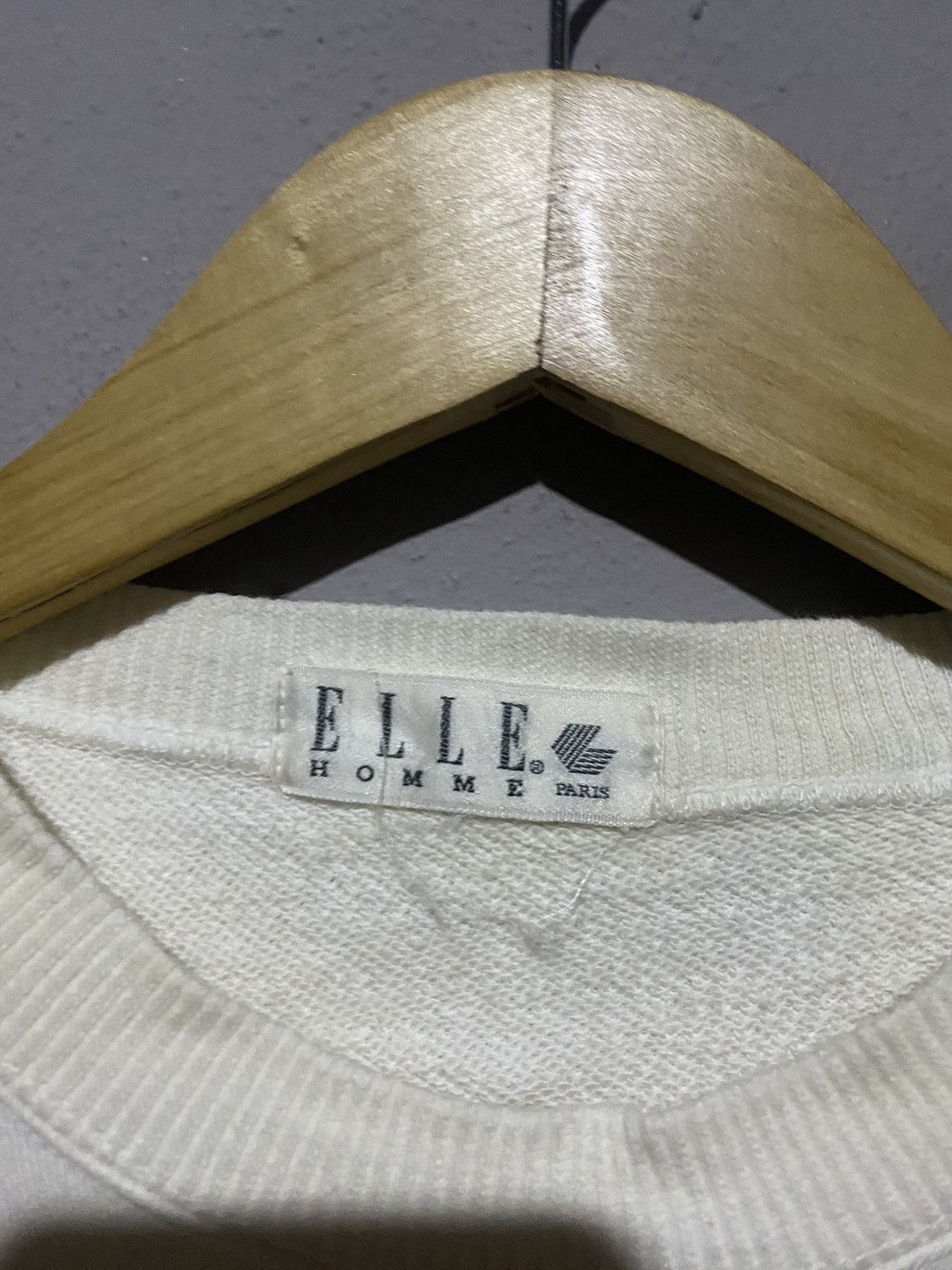 Designer × Japanese Brand 🔥SALE🔥ELLE HOMME PARIS SWEATSHIRT Size US L / EU 52-54 / 3 - 6 Thumbnail