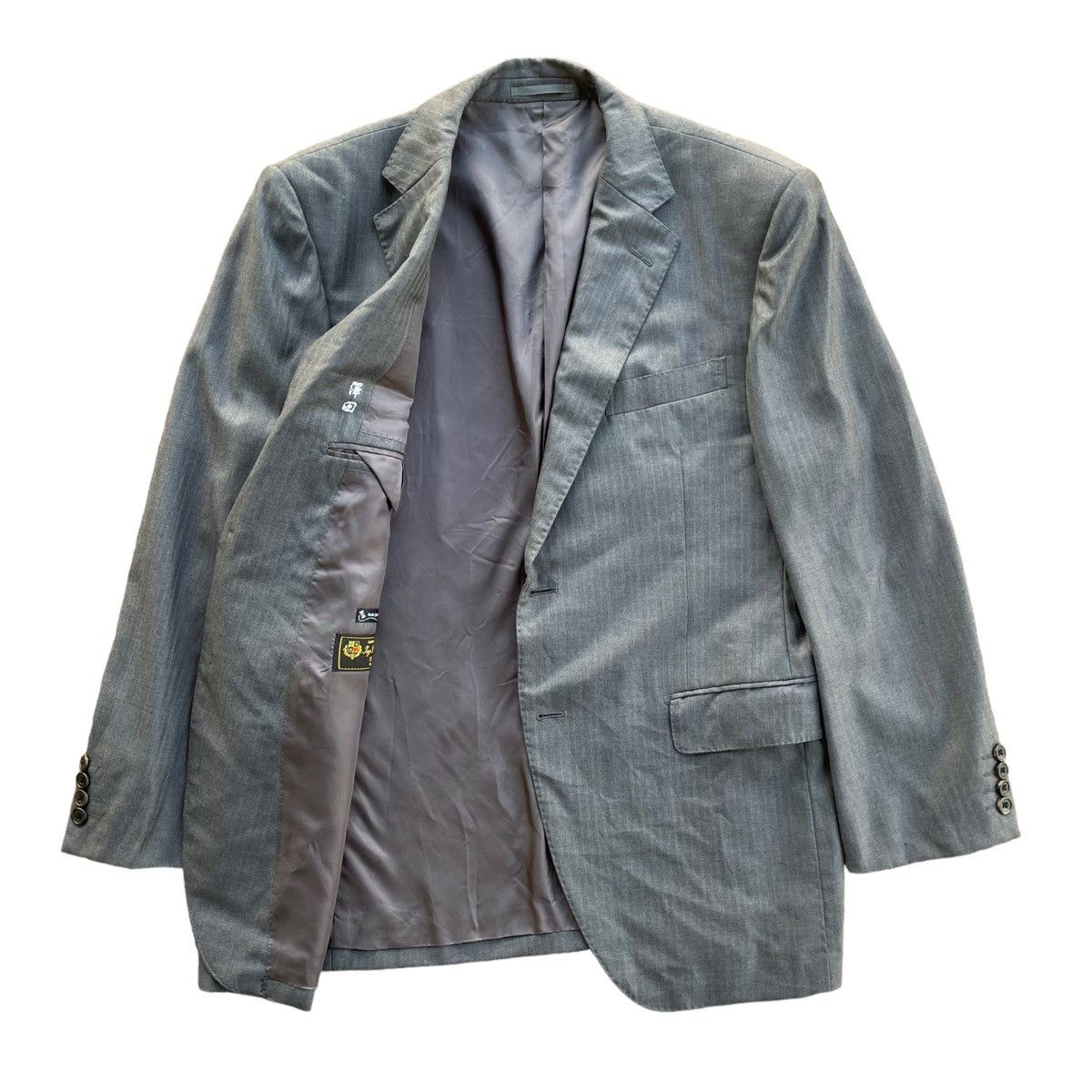 Loro Piana 💥 Loro Piana Button Linen Blazer Coat Jacket Size US L / EU 52-54 / 3 - 4 Thumbnail