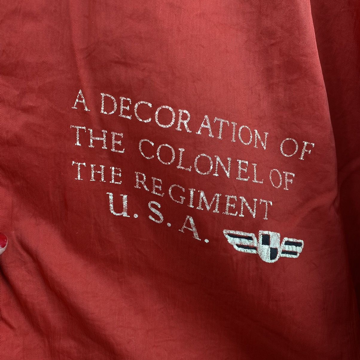 Vintage MrSORO A DECORATION Of The Colonel Of The Regimen Usa Jacket Size US XXL / EU 58 / 5 - 3 Thumbnail