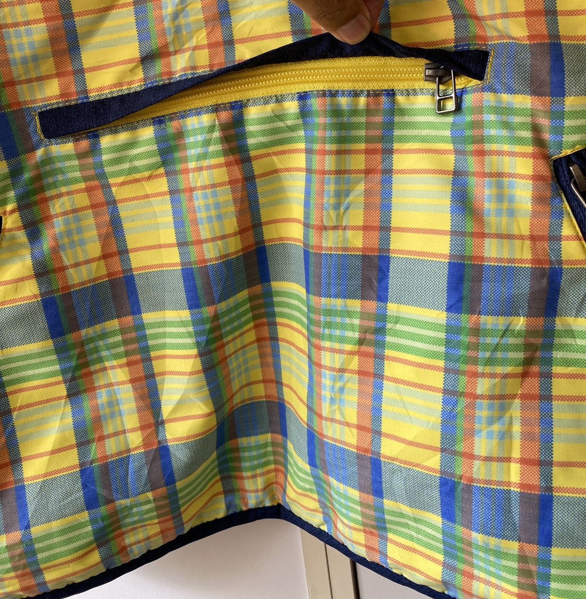 Phenix PHENIX CHECKED DESIGN HOODED JACKET Size US L / EU 52-54 / 3 - 6 Thumbnail
