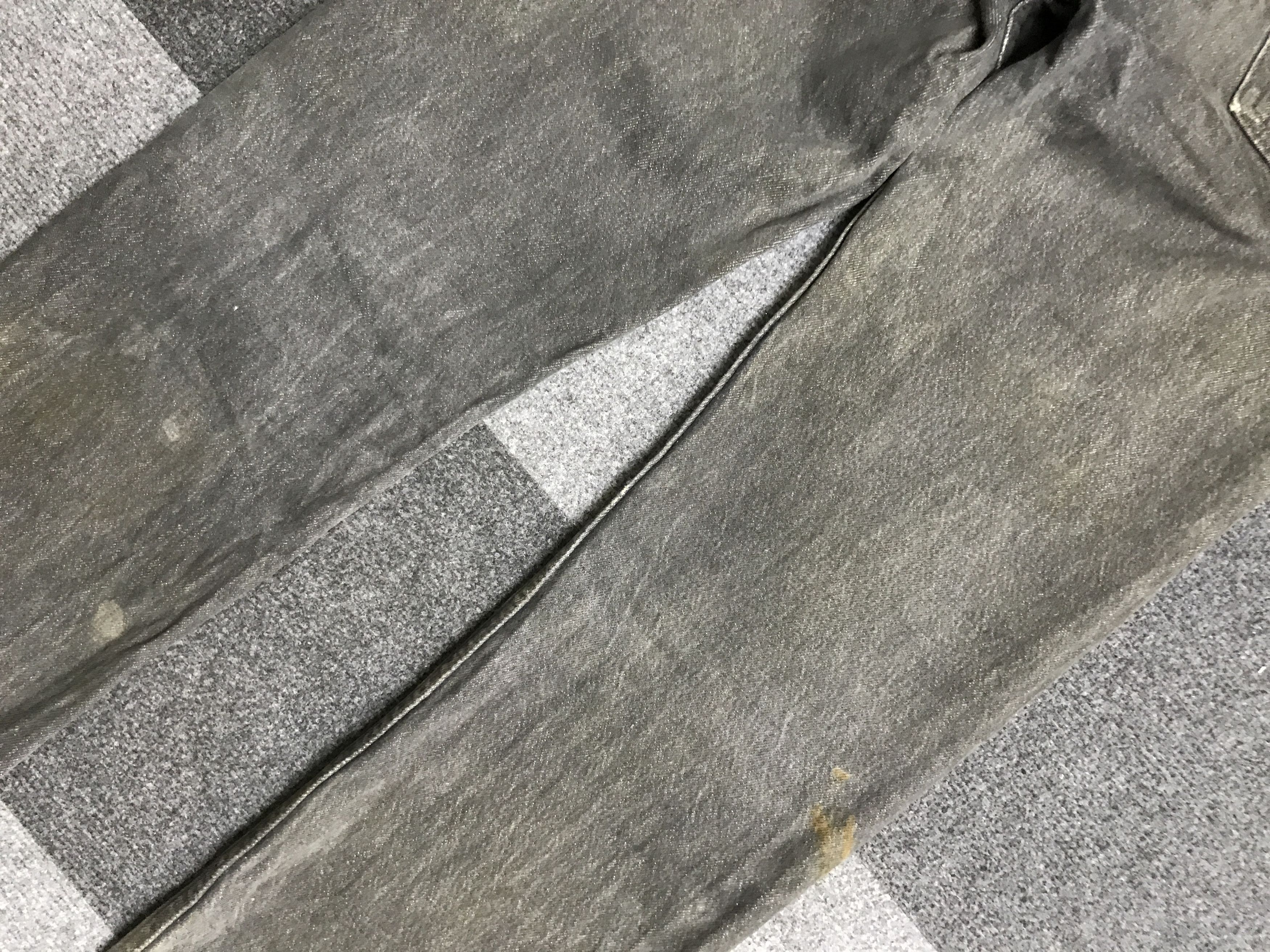 Levi's VL159- Vintage Levis 501 Dirty Black Wash Jeans Size US 27 - 12 Thumbnail