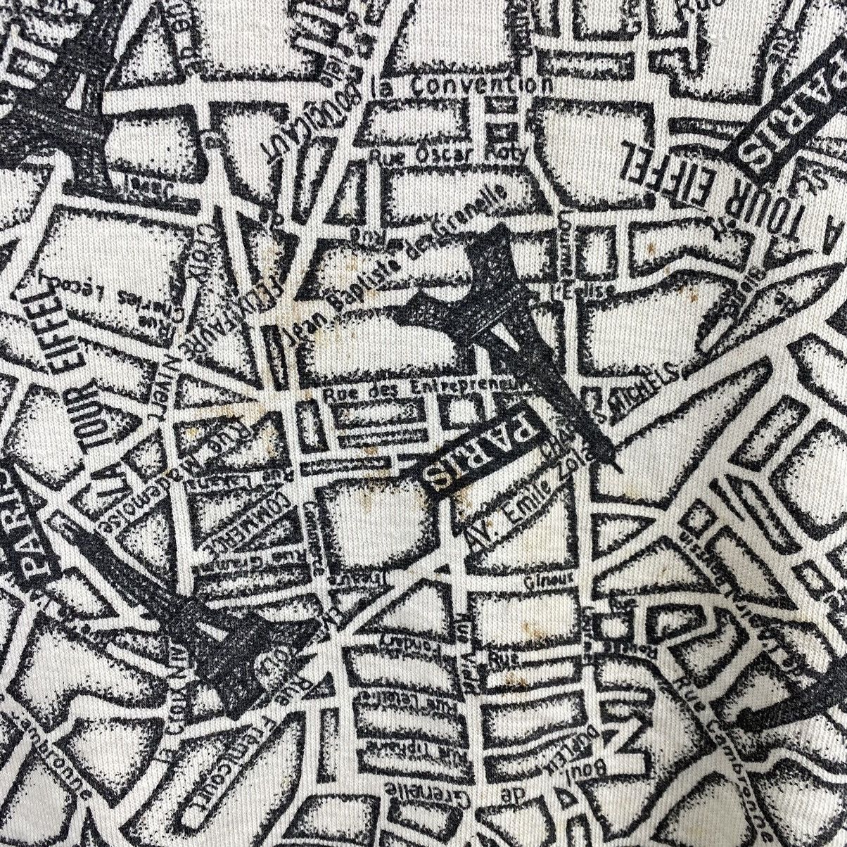 Japanese Brand TOMOMI Ladies Fashio Paris Street Overprint Oversize Size XXL / US 16-18 / IT 52-54 - 3 Thumbnail