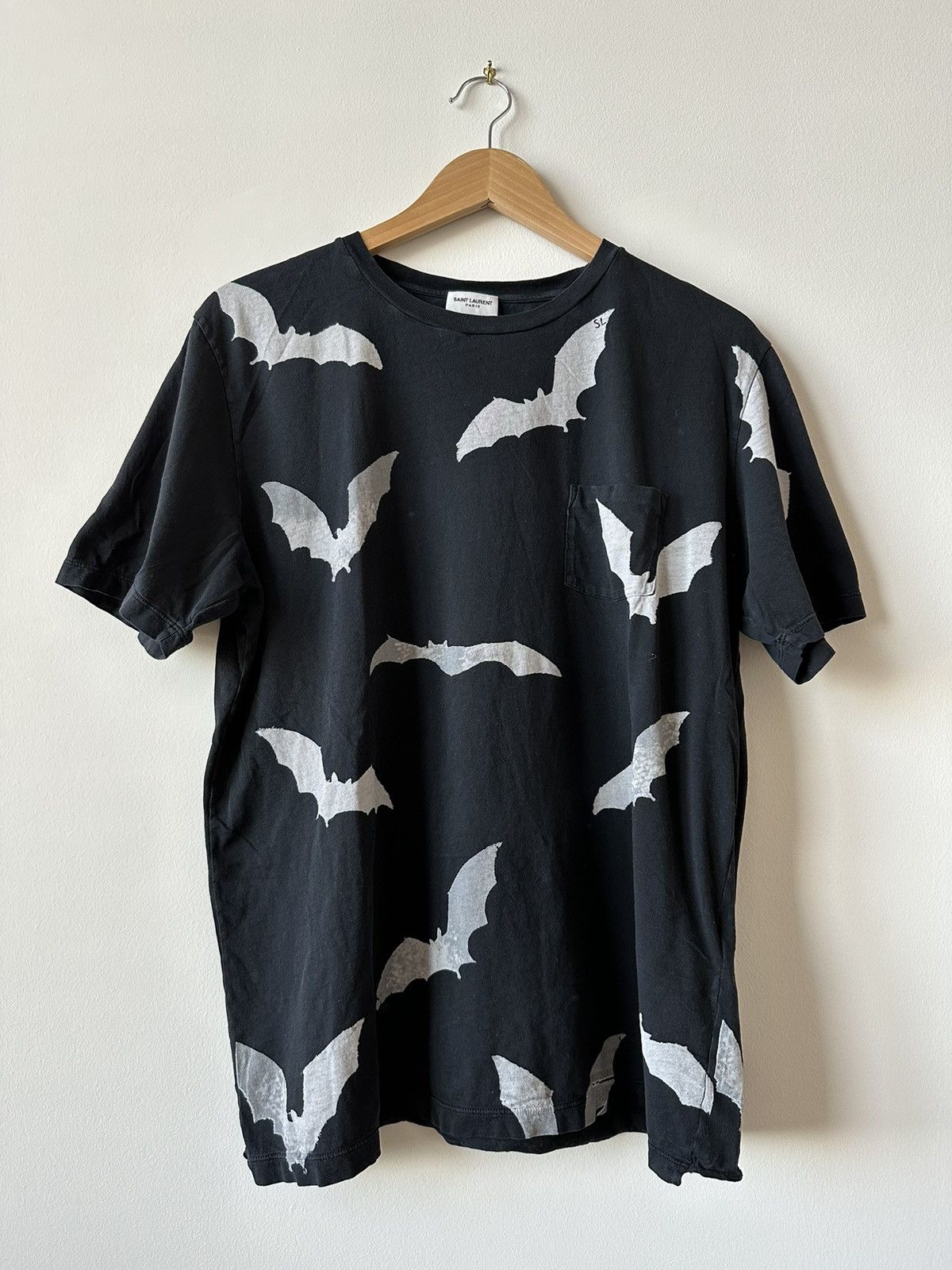 Saint store Laurent ysl bat t shirt